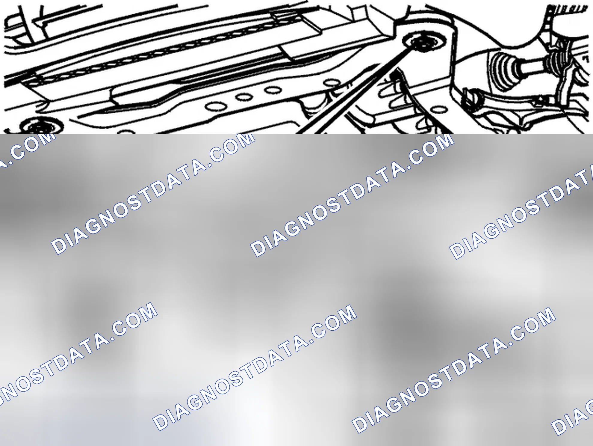 Scheme 218: Lowering the engine and transmission