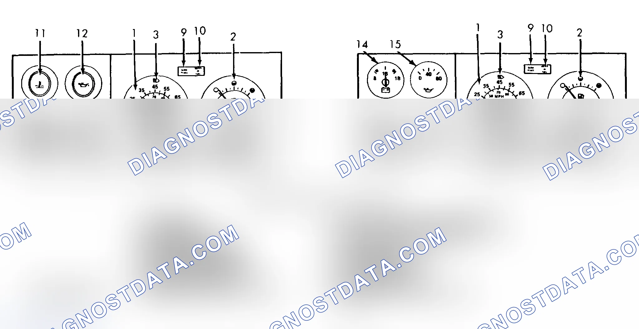 Scheme 24: SERVICE INDICATOR & WARNING LIGHTS