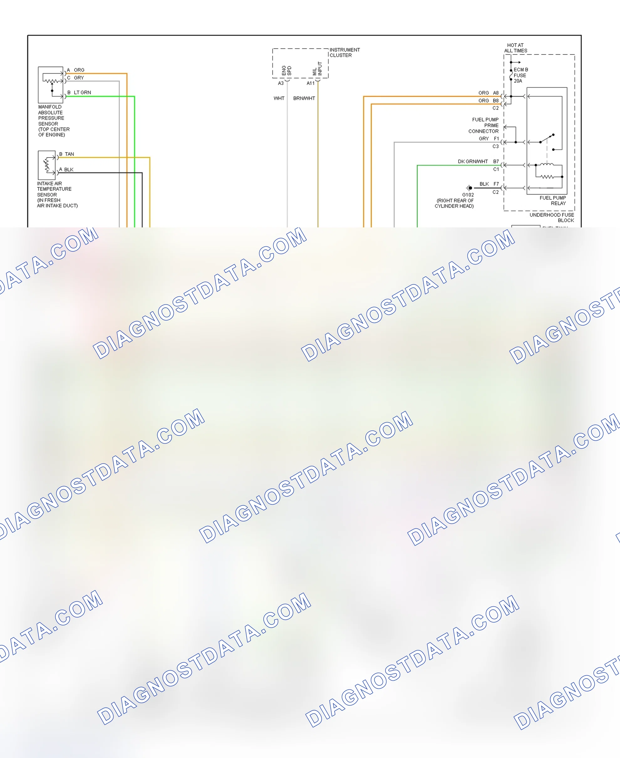 Scheme 83: PCM Wiring Diagram (Blazer, Jimmy Canadian, Sonoma & S10 Pickup - 4.3L - 3 Of 4)