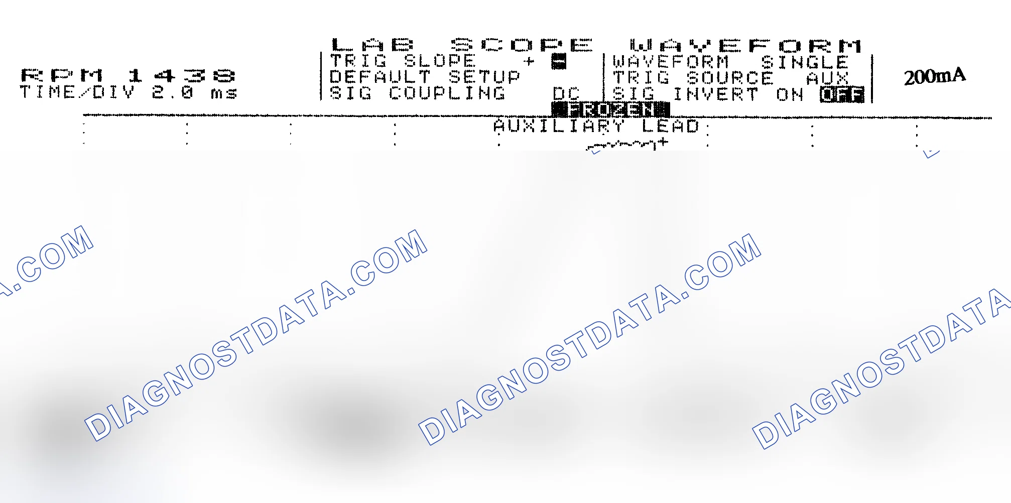 Scheme 15: Single Injector w/Normal Current Flow - Current Pattern