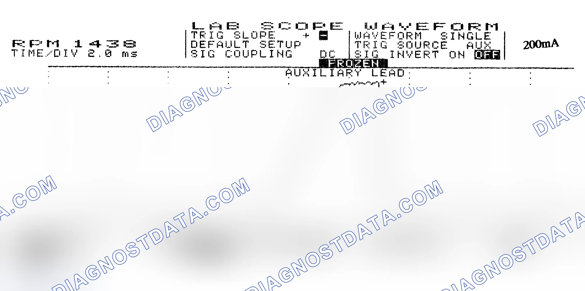Scheme 15: Single Injector w/Normal Current Flow - Current Pattern