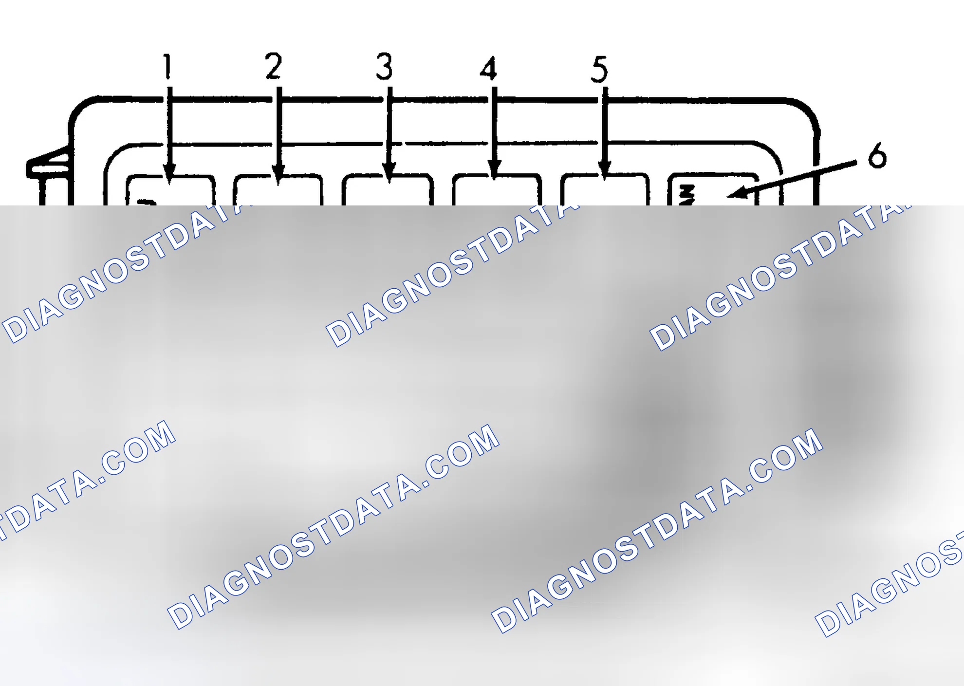 Scheme 1: UNDERHOOD MAIN FUSE PANEL IDENTIFICATION (1.8L ENGINE)