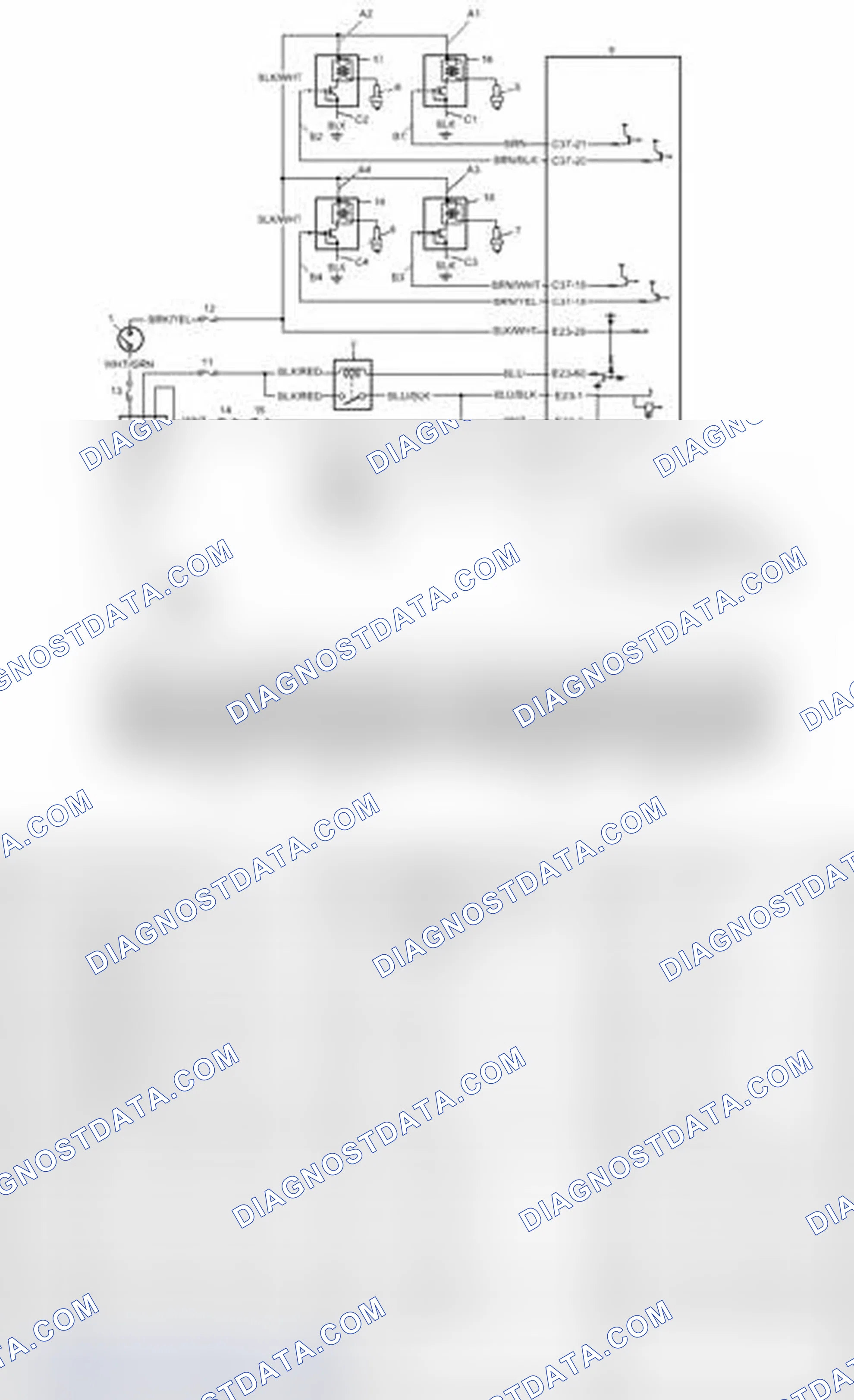 Scheme 1: Ignition System Wiring Circuit Diagram