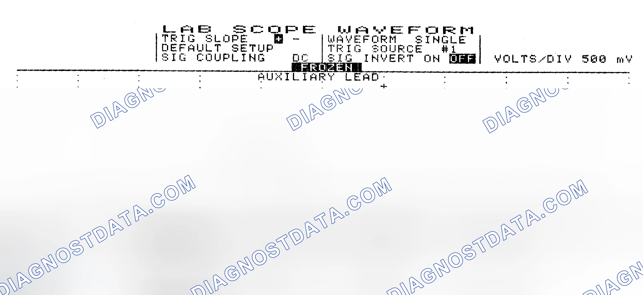 Scheme 10: Single Injector w/Excessive Current Flow - Current Pattern