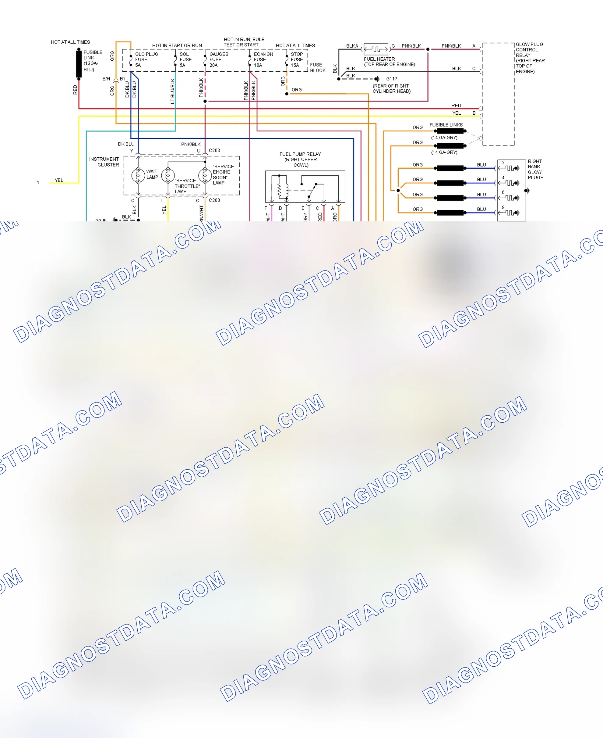 Scheme 269: Wiring Diagram (Blazer, Pickup, Sierra, Suburban & Yukon - With 4L80-E - 2 Of 2)