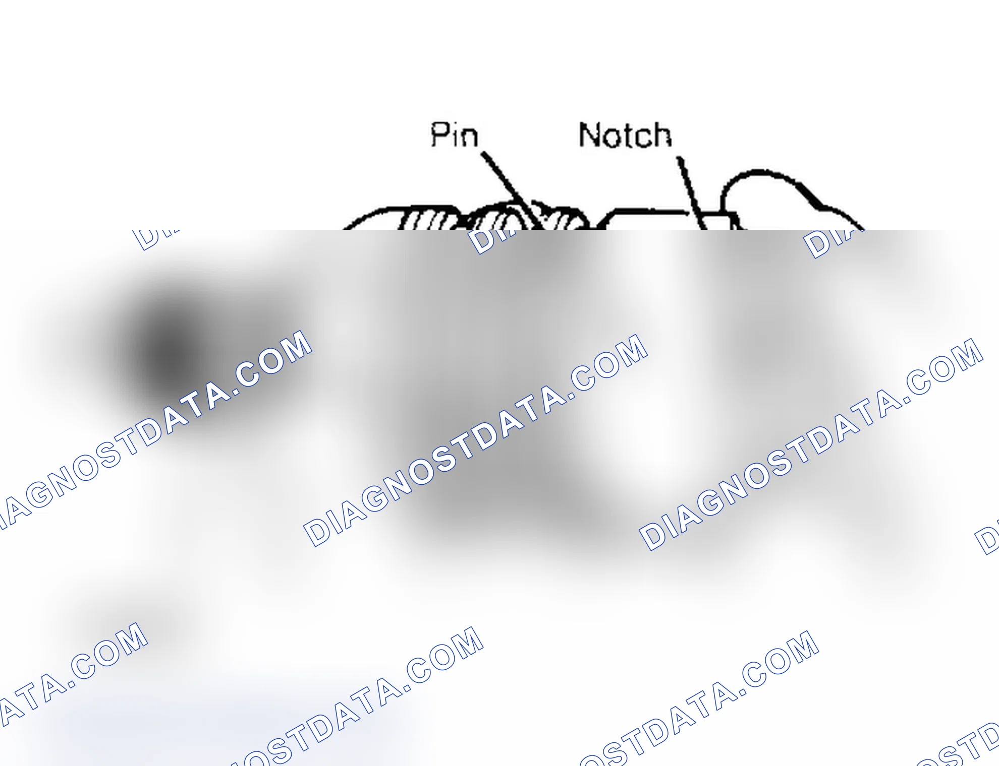 Scheme 9: Aligning Pin and Notch for Input (Stub) Shaft