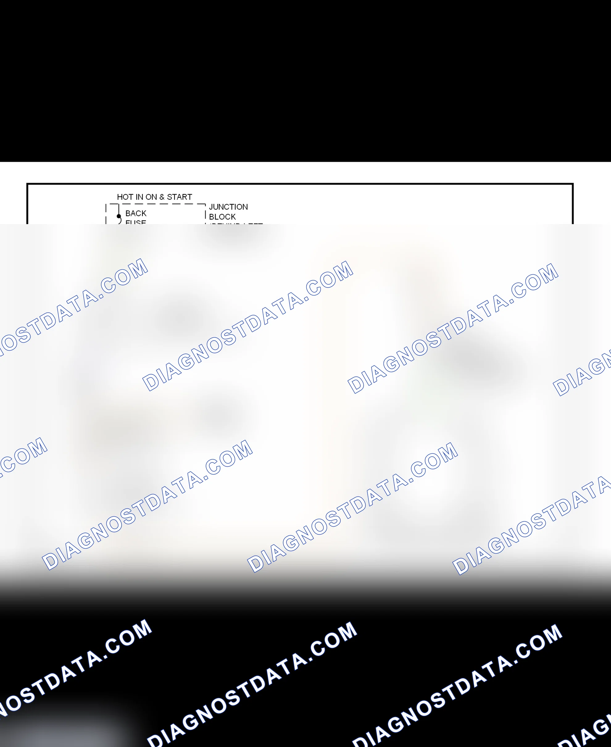 Fig. 37: Shift Interlock System Wiring Diagram (1999 Metro & Firefly (Canadian))
