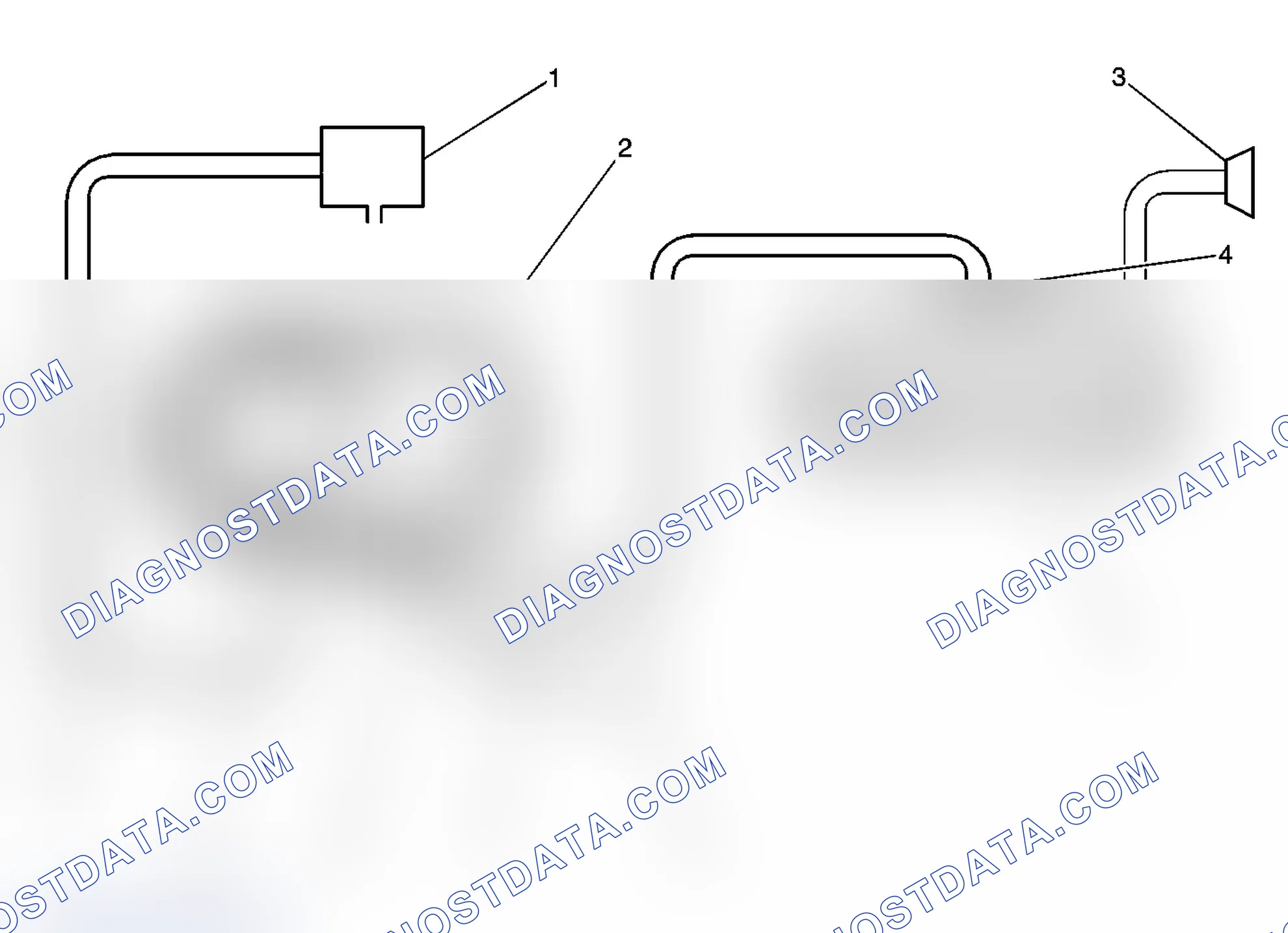 Scheme 1: Evaporative Emissions Hose Routing Diagram