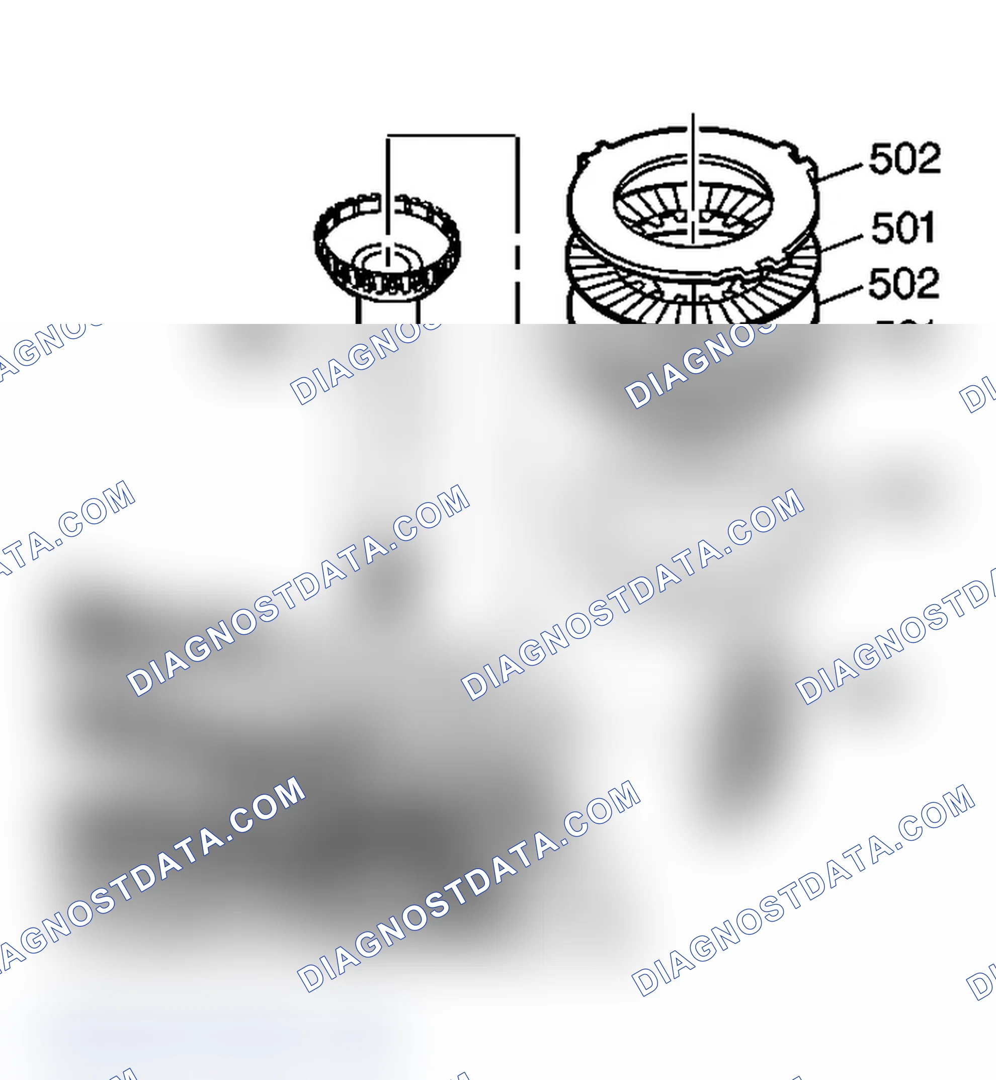 Scheme 164: Fourth Clutch Components Removal