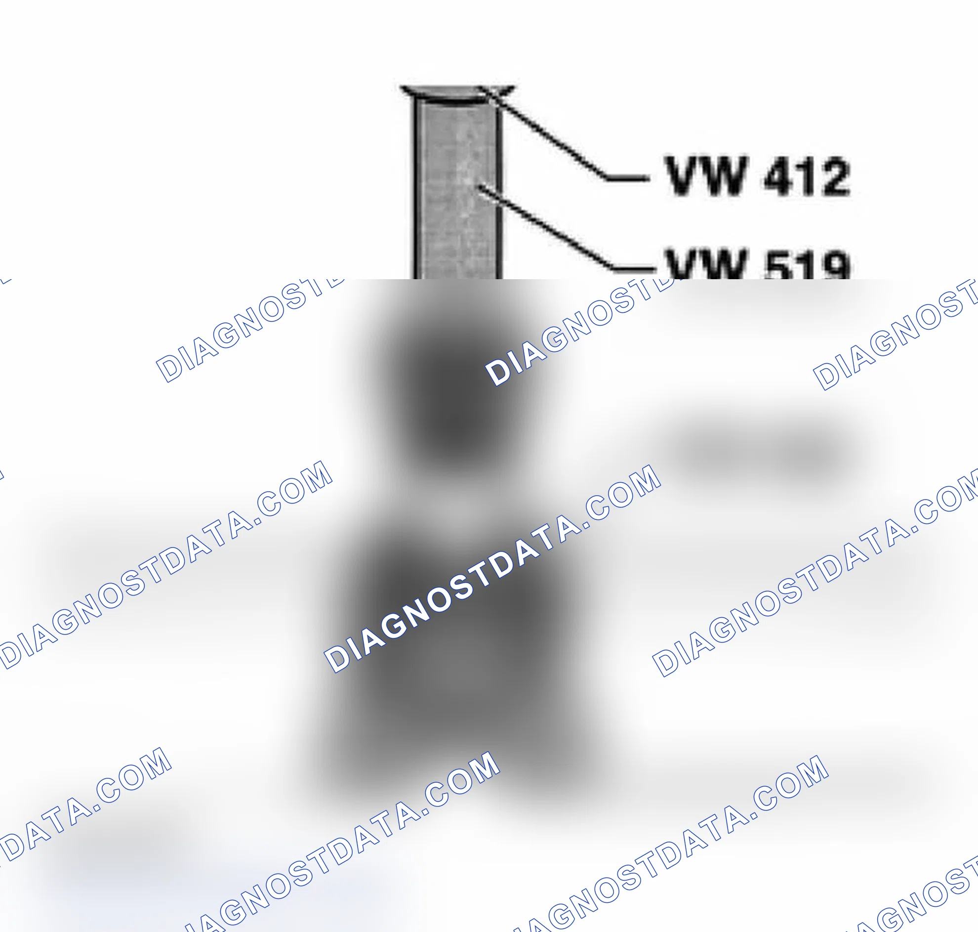 Scheme 118: Pressing on 5th gear and reverse gear synchro-hub