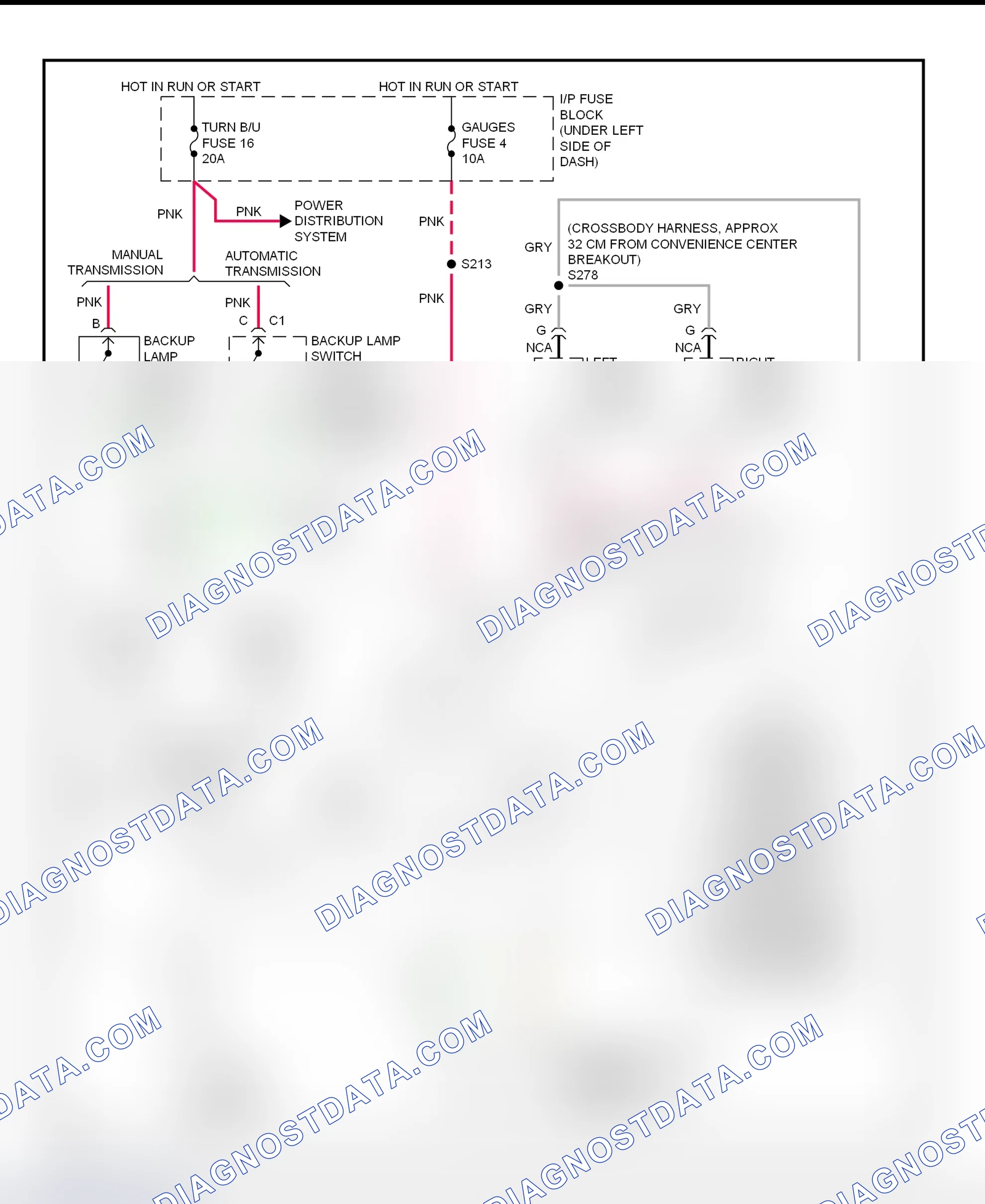 Scheme 8: Automatic Day/Night Mirror System Wiring Diagram ("C" & "K" Pickup, Escalade, Suburban, Tahoe & Yukon)