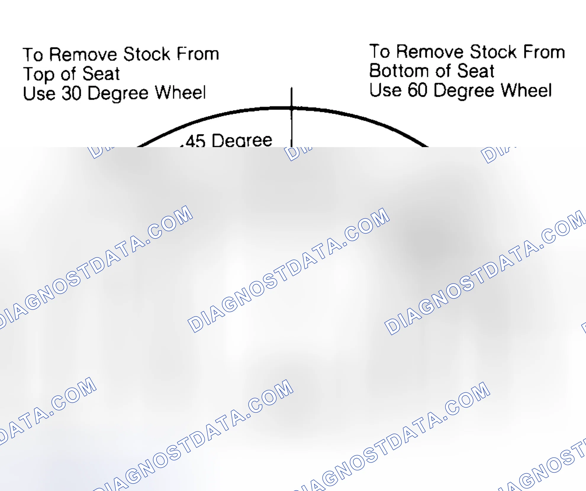 Scheme 19: Adjusting Valve Seat Width