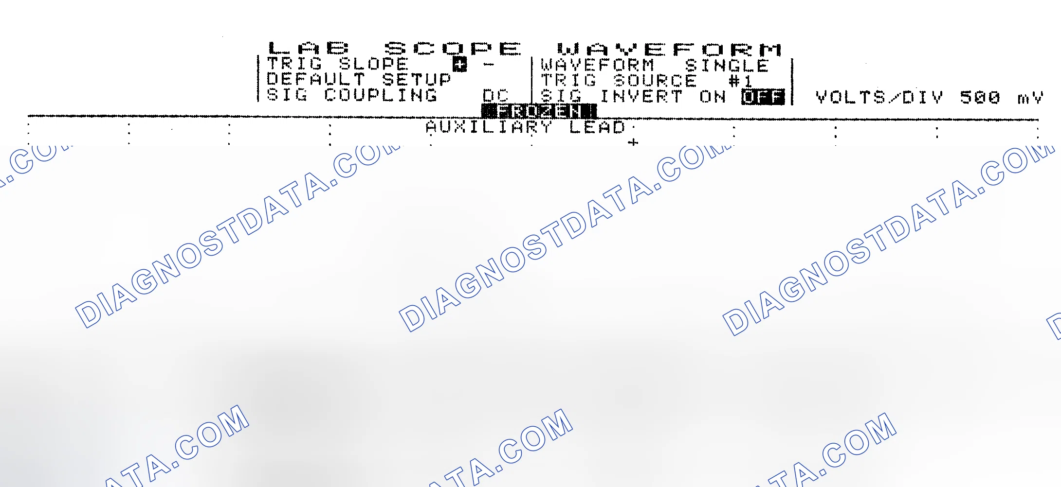 Scheme 10: Single Injector w/Excessive Current Flow - Current Pattern