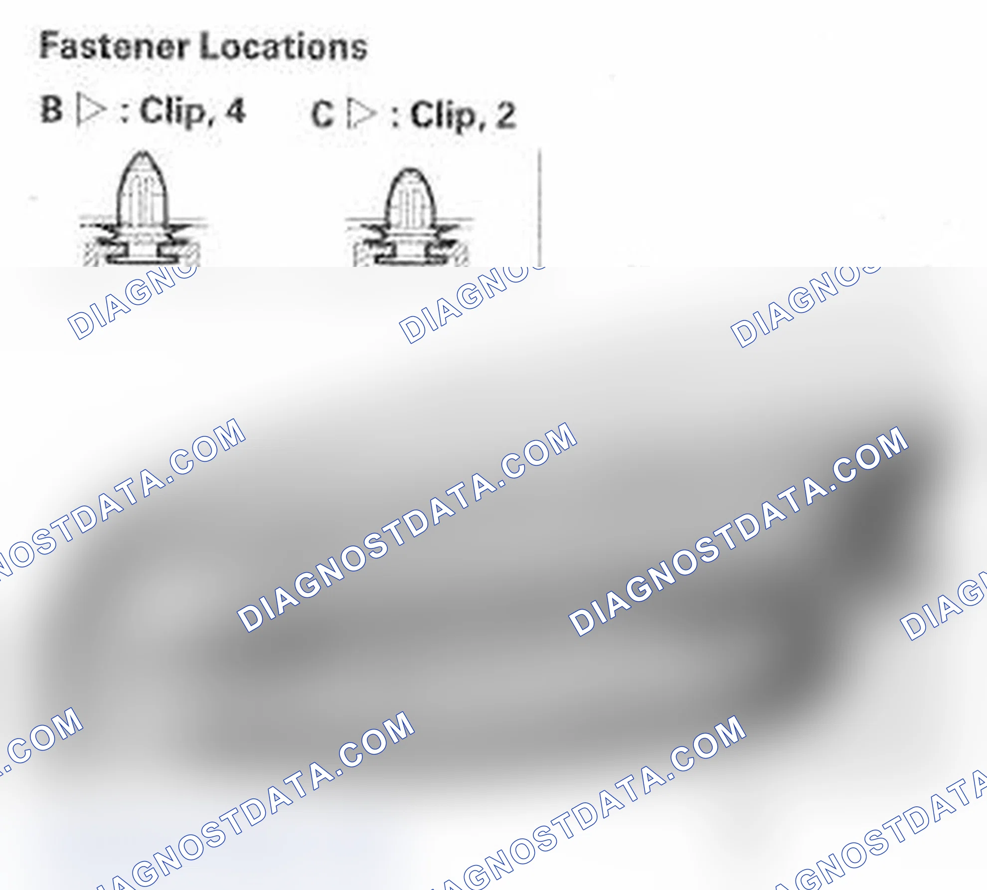 Scheme 22: Rear License Trim Replacement