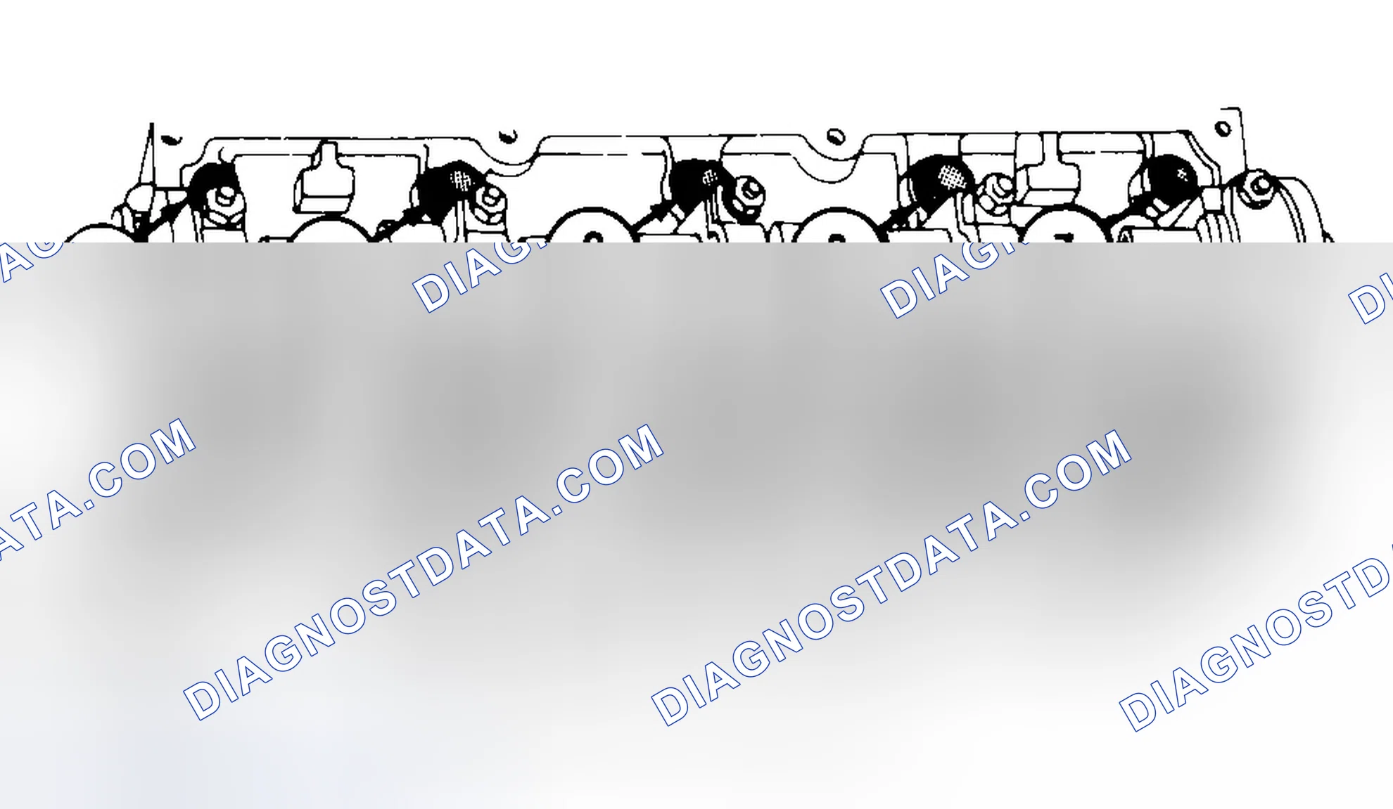 Scheme 7: Typical Cylinder Head Tightening or Loosening Sequence