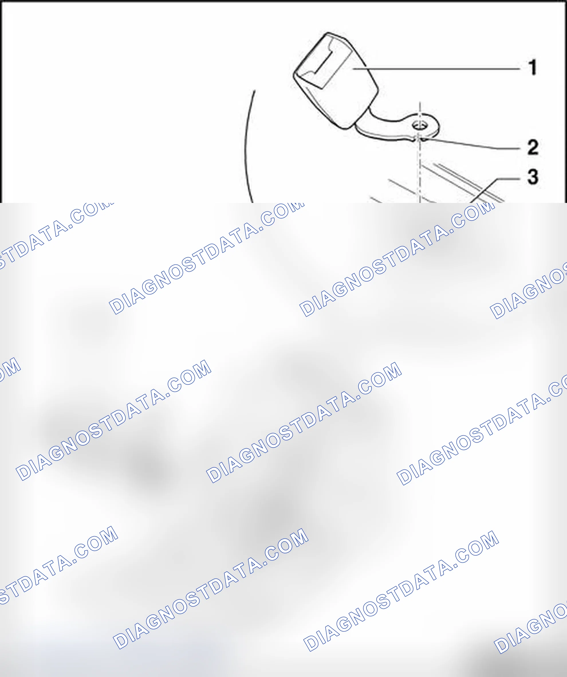 Scheme 47: Anchorage points for center floor panel, assembly overview
