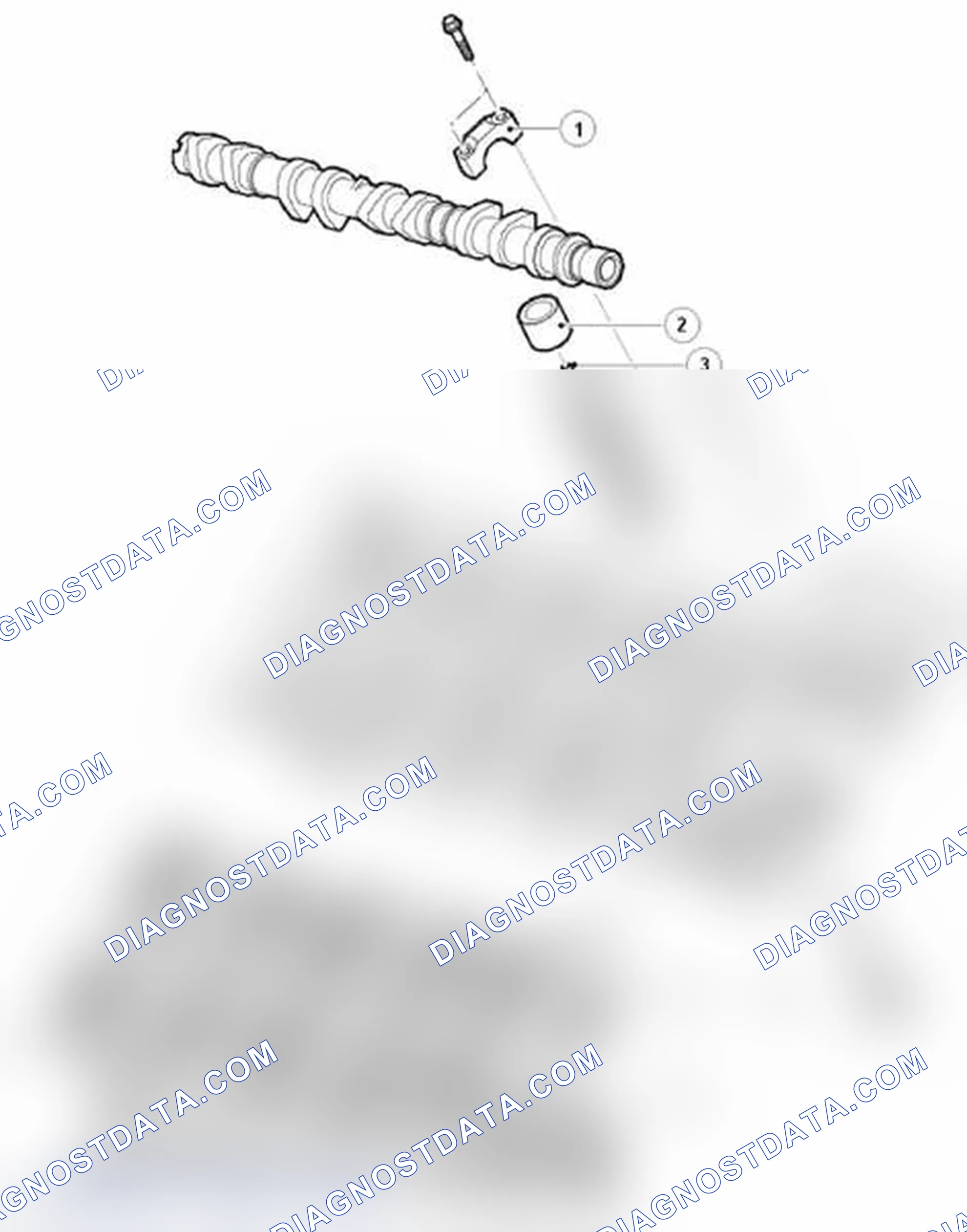 Scheme 25: CYLINDER HEAD COMPONENTS