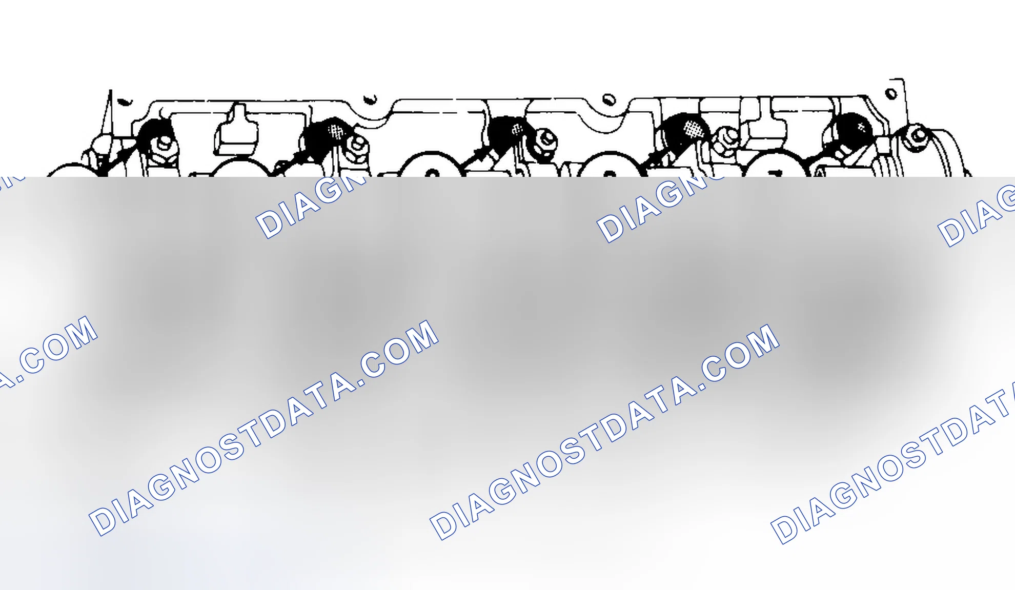 Scheme 7: Typical Cylinder Head Tightening or Loosening Sequence
