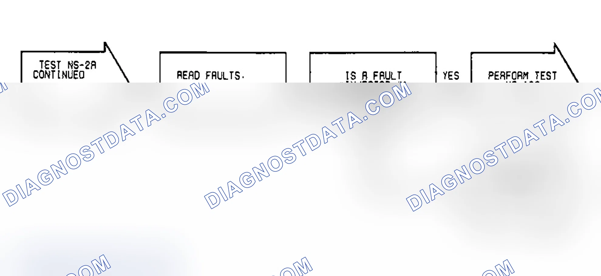 Scheme 18: Test NS-2A: (2 of 2) Fuel Spray & Fault Messages With DRB-II
