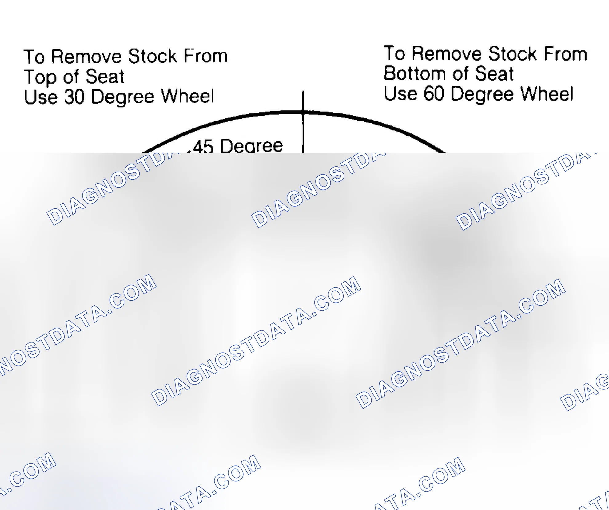 Scheme 19: Adjusting Valve Seat Width