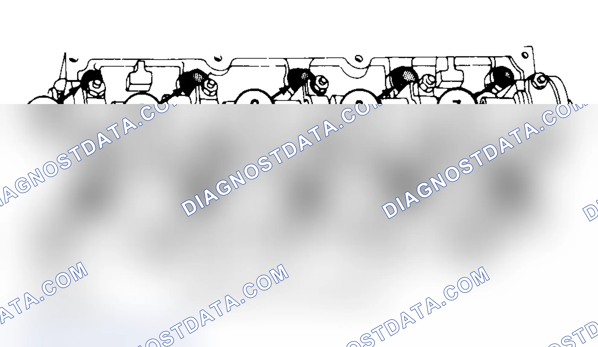 Scheme 3: Typical Cylinder Head Tightening or Loosening Sequence