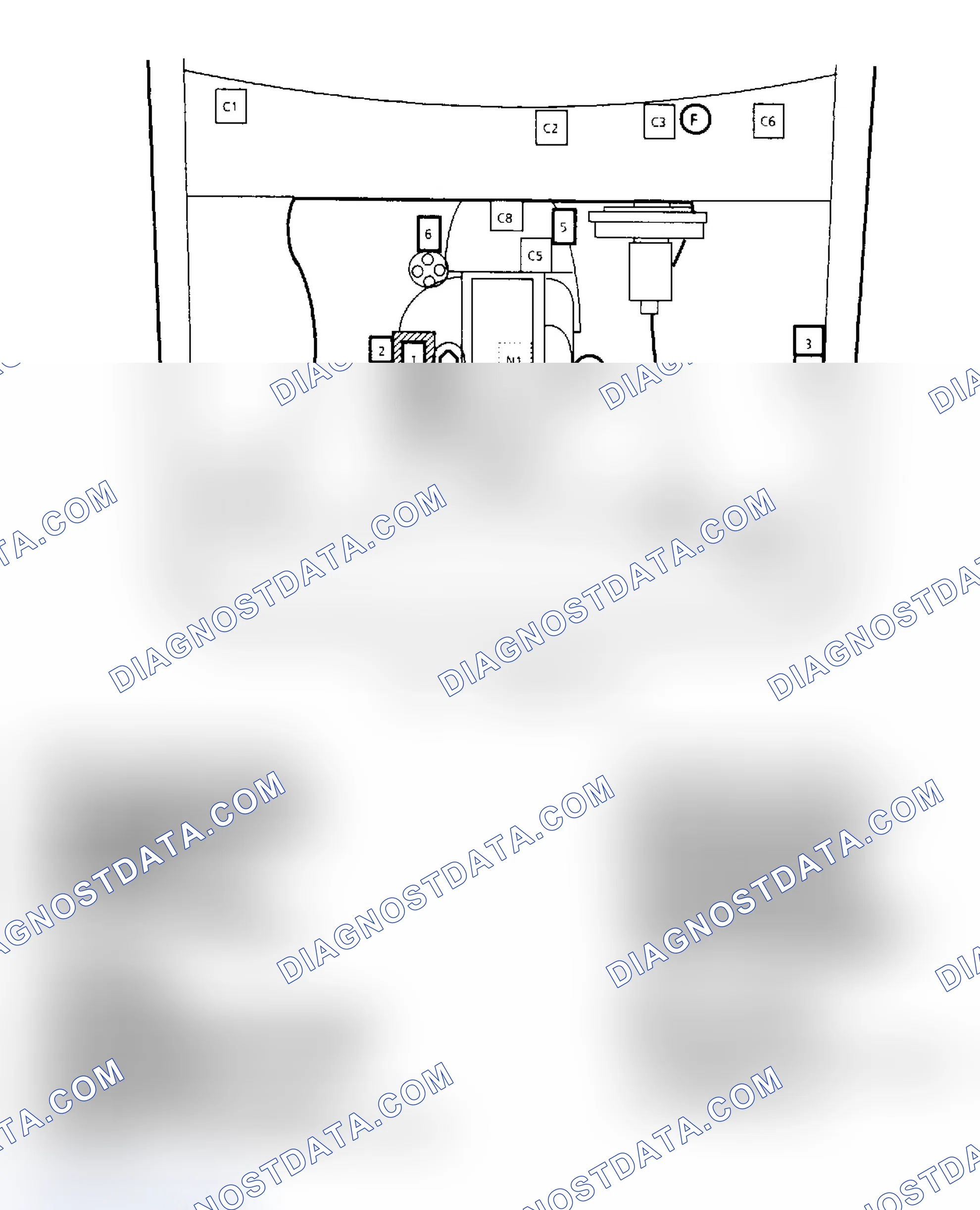 Scheme 161: Component Locations for "S/T" Series 2.5L