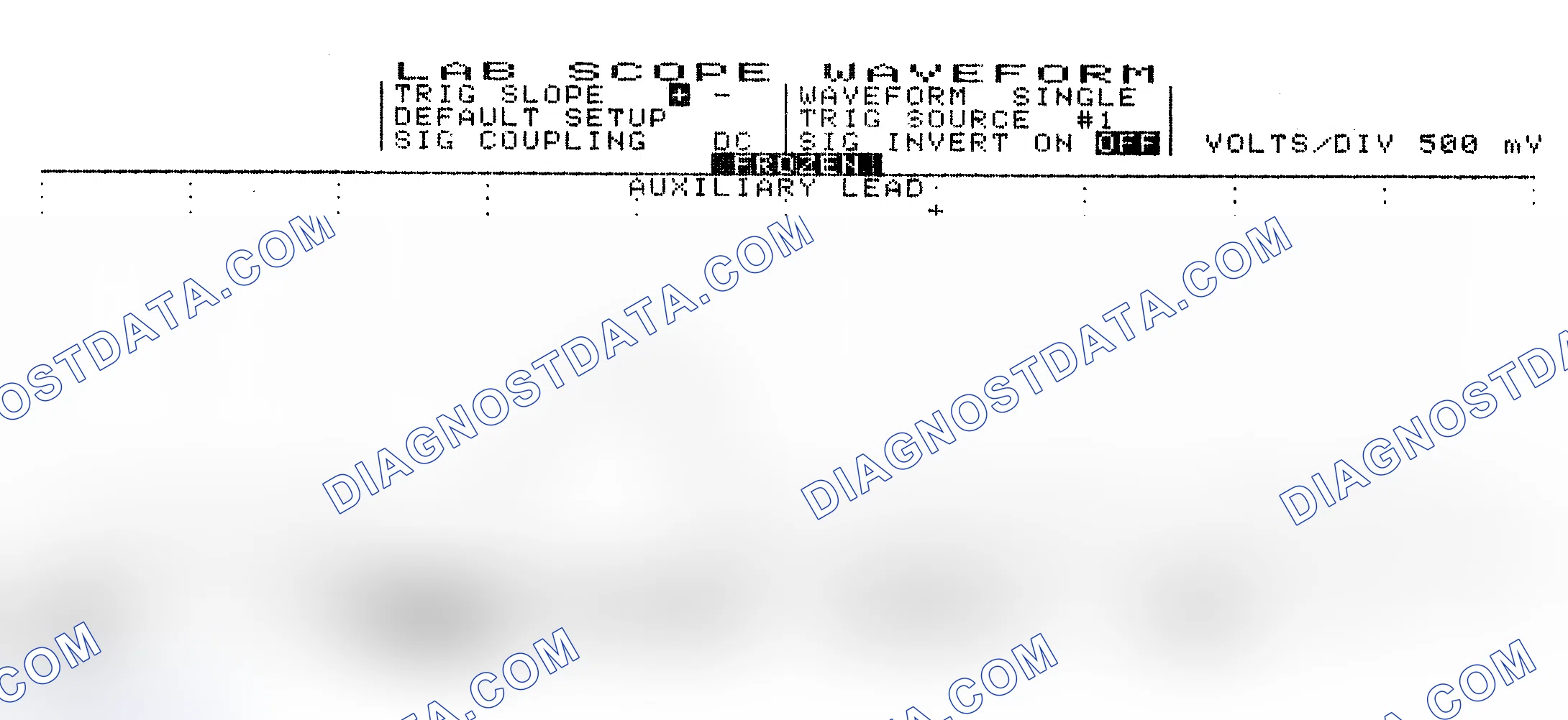 Scheme 10: Single Injector w/Excessive Current Flow - Current Pattern