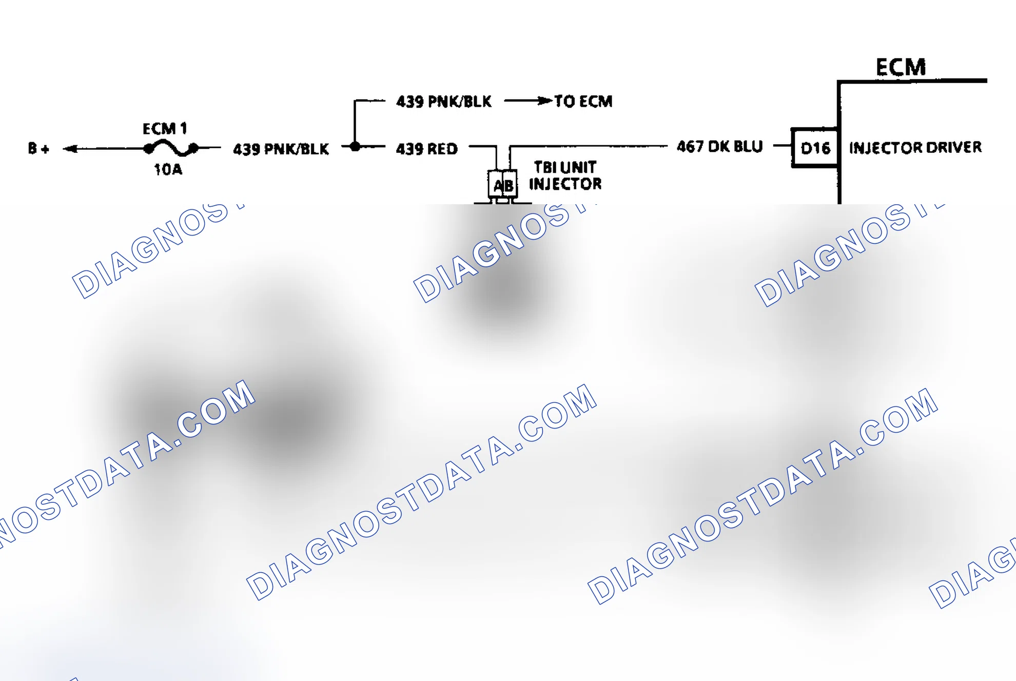 Scheme 1: HEI Ignition & Injector Circuits (2.5L)