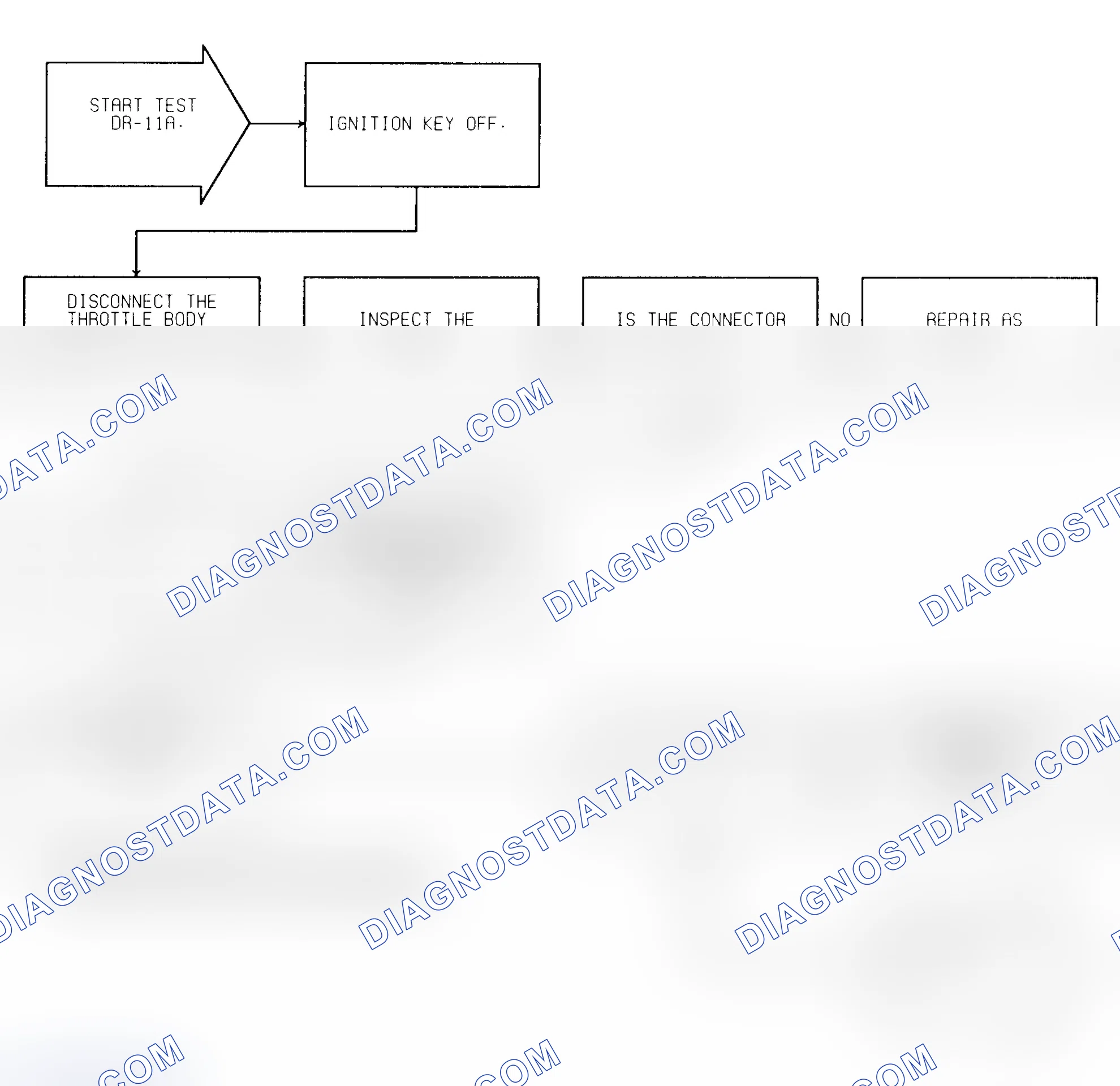 Scheme 379: Test DR-11A (1 of 2) 5.2L/5.9L High Throttle Body Temp Vltg