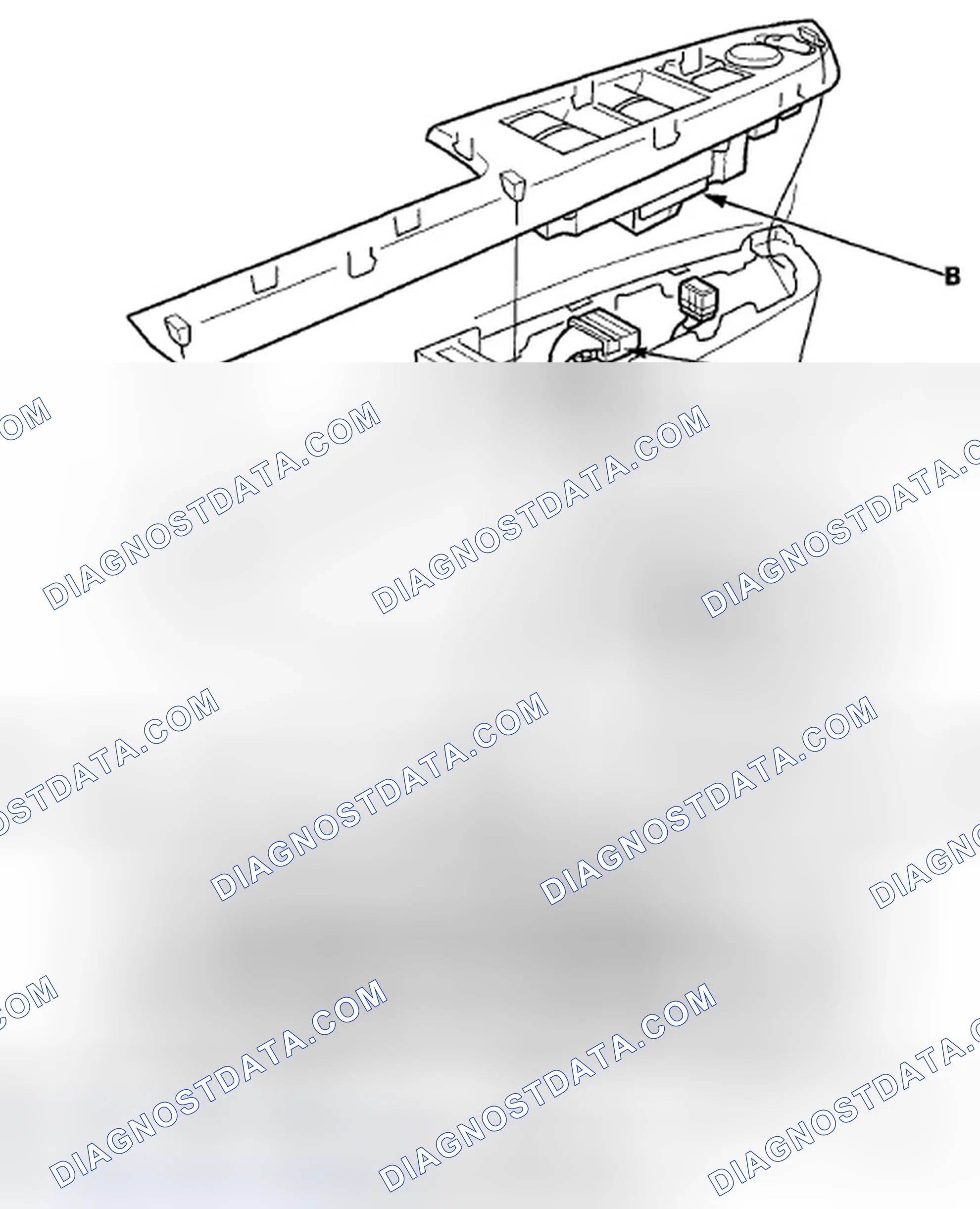 Scheme 44: Power Window Master Switch Input Test