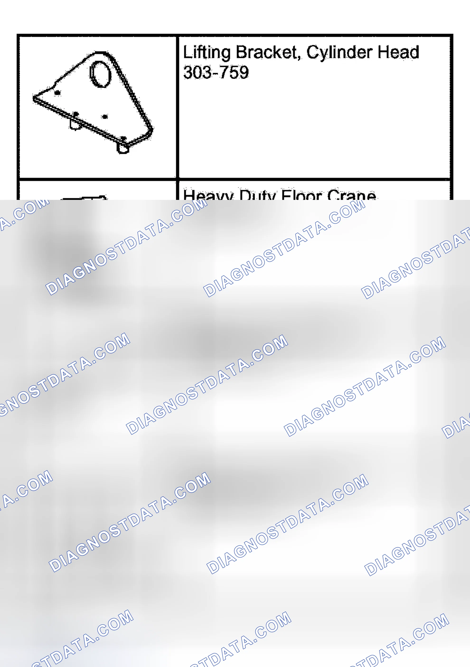 Scheme 1785: Cylinder Heads