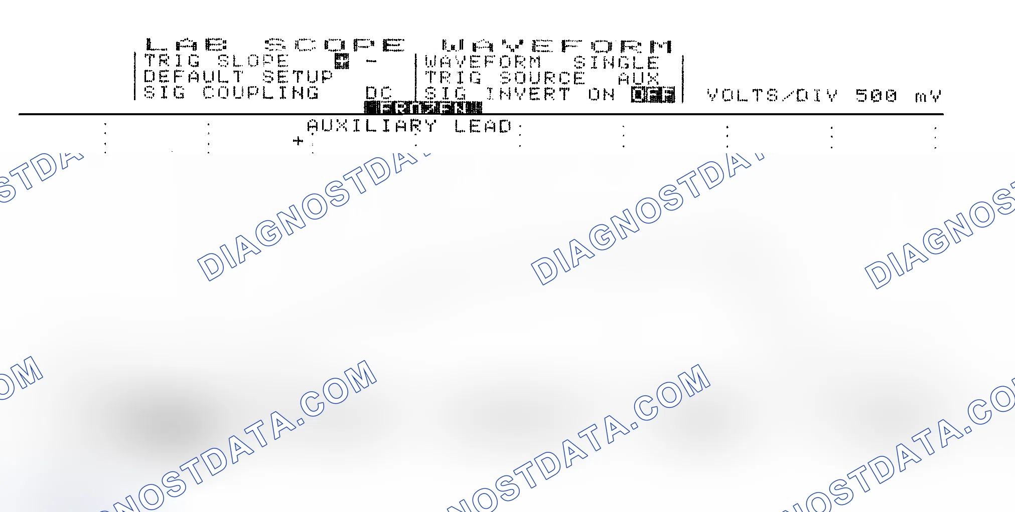 Scheme 14: Single Injector w/Excessive Current Flow - Current Pattern