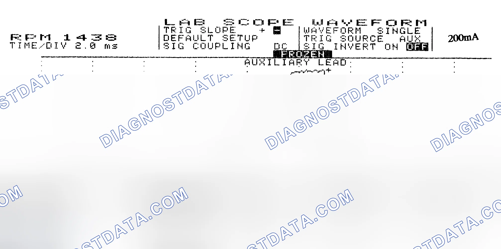 Scheme 15: Single Injector w/Normal Current Flow - Current Pattern