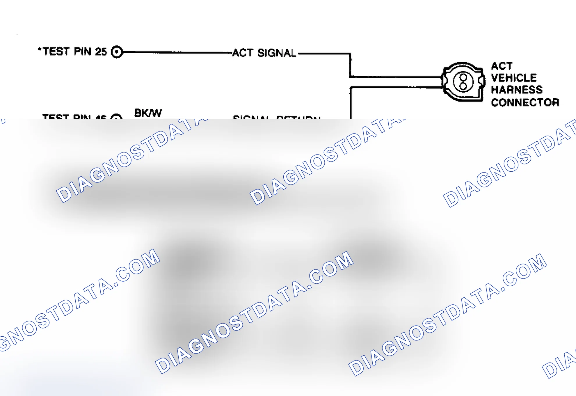 Scheme 167: Air Charge Temperature (ACT) Sensor Circuit