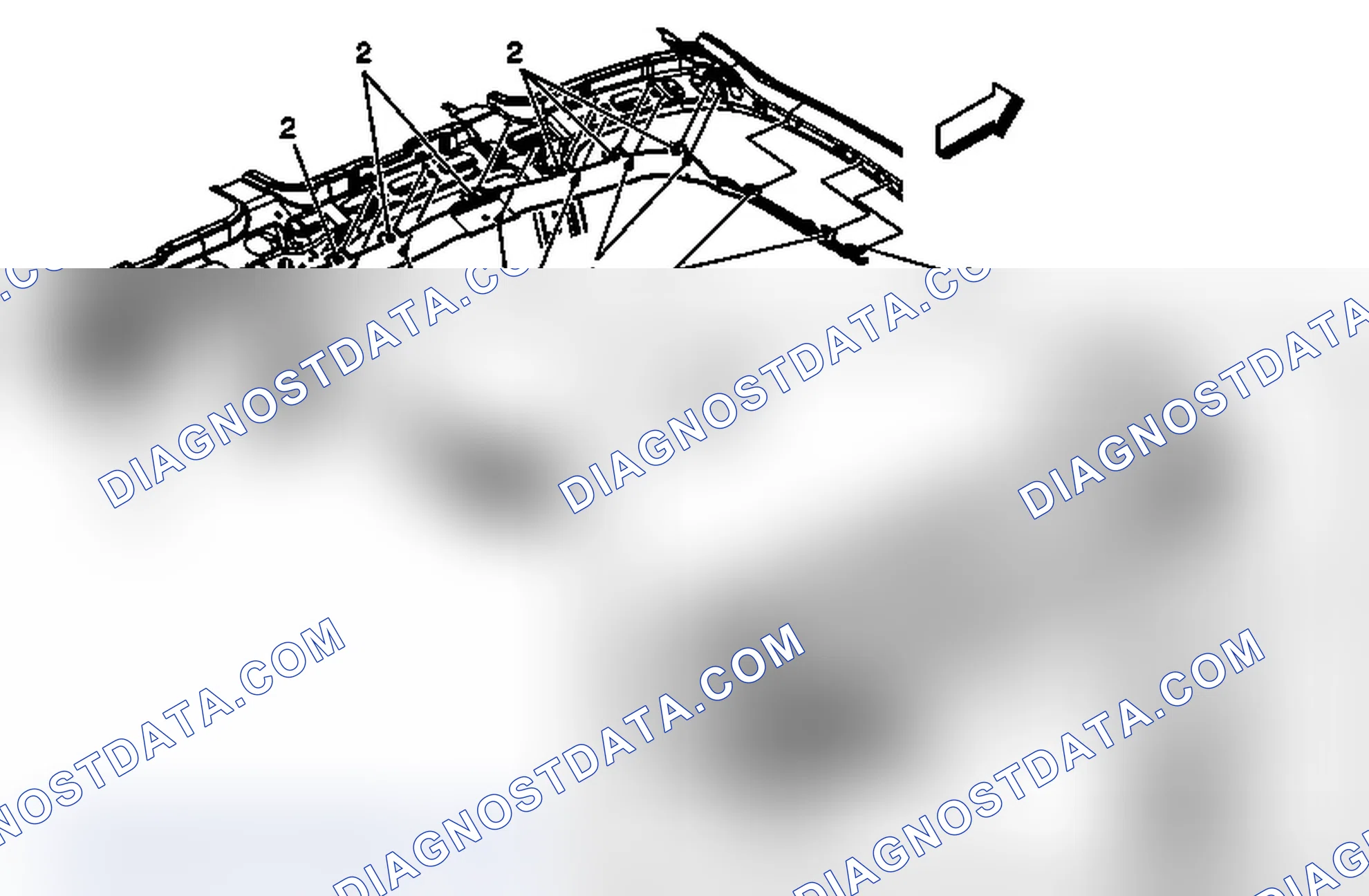 Scheme 22: Roof Side Rail Inflatable Restraint Module Replacement (Front Left, Standard Wheelbase)