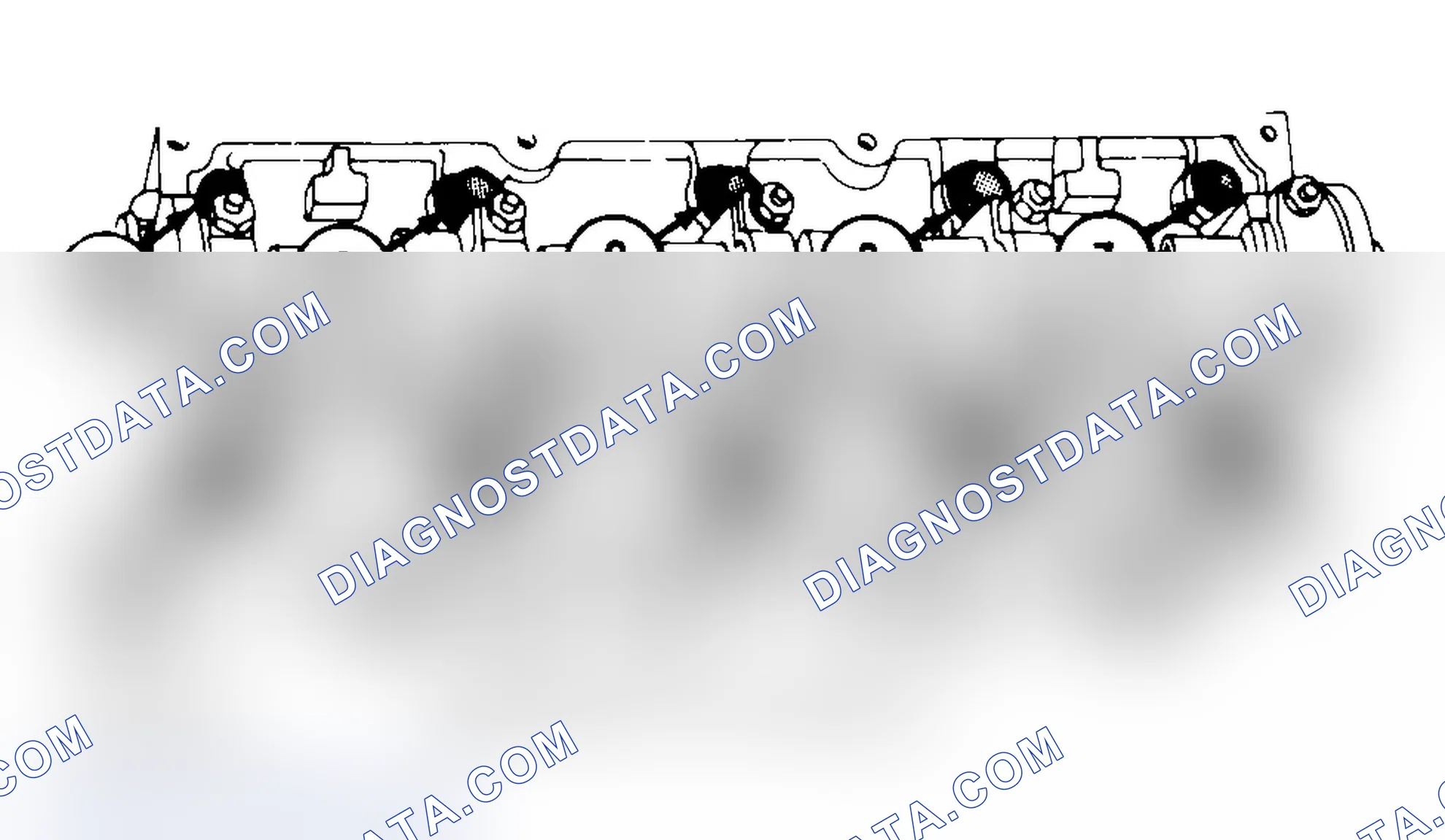 Scheme 3: Typical Cylinder Head Tightening or Loosening Sequence