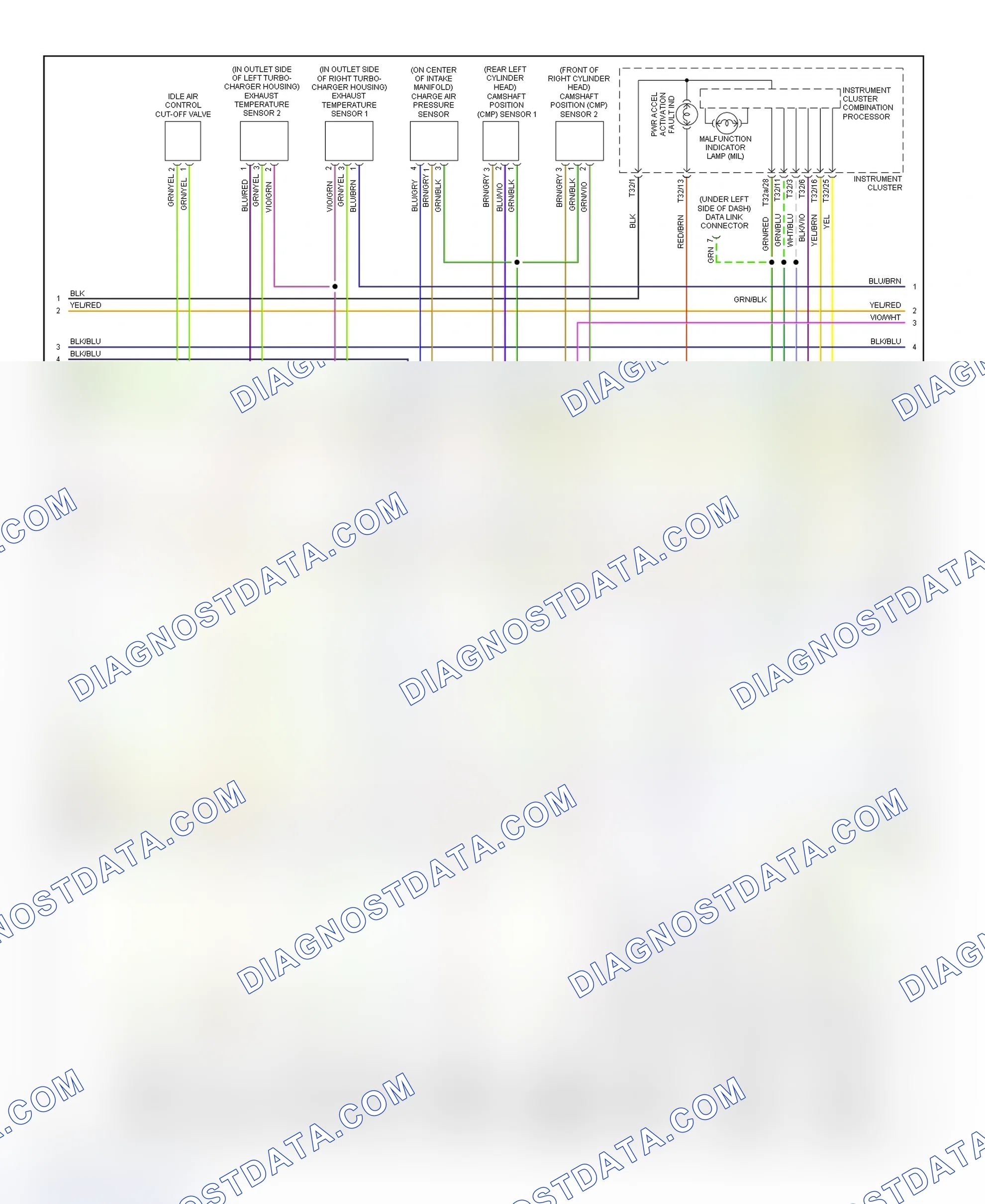 Scheme 18: Wiring Diagram (S4 2.7L Turbo - 2 Of 3)