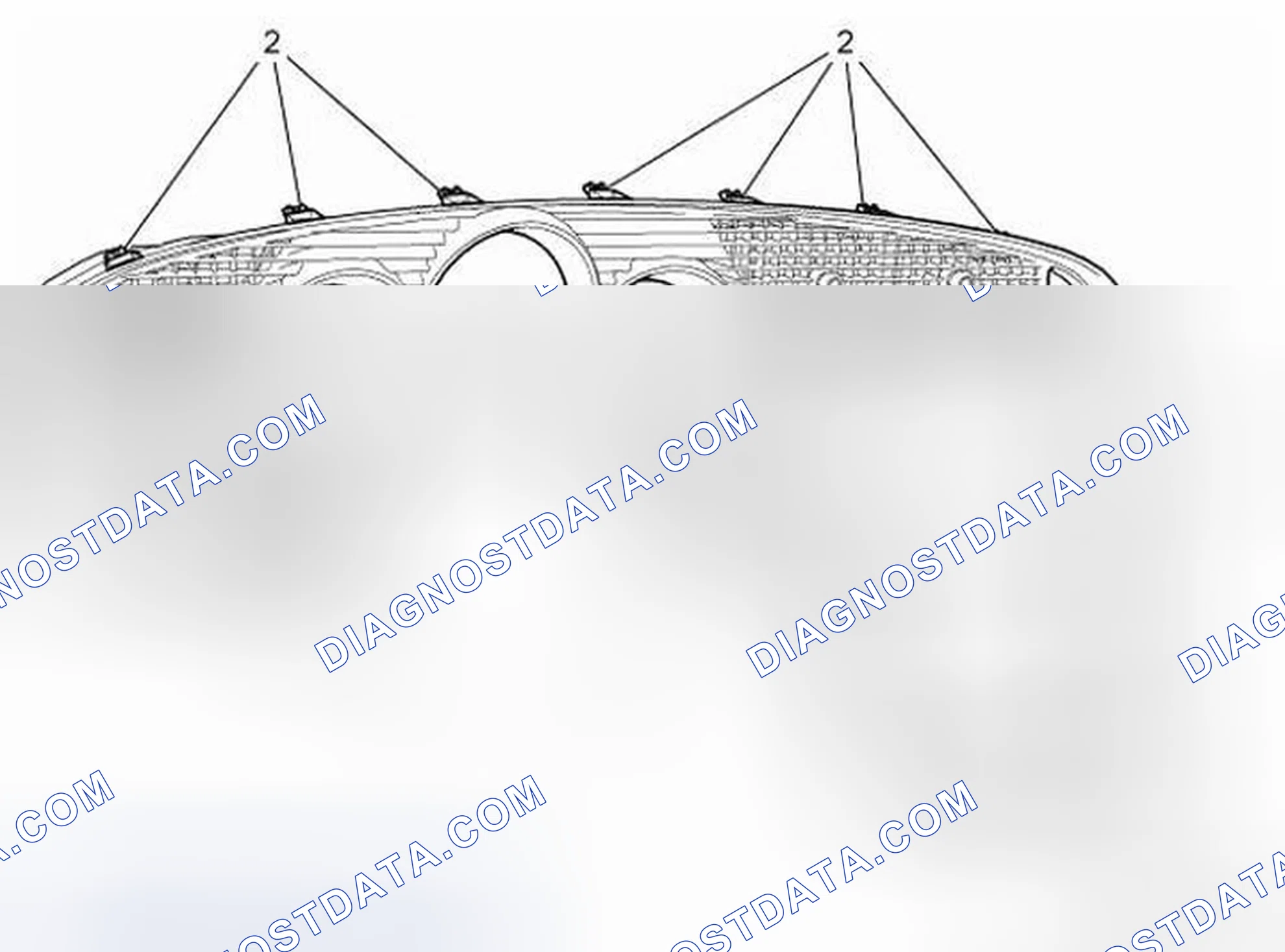 Scheme 56: Instrument Panel Upper Trim Panel Replacement