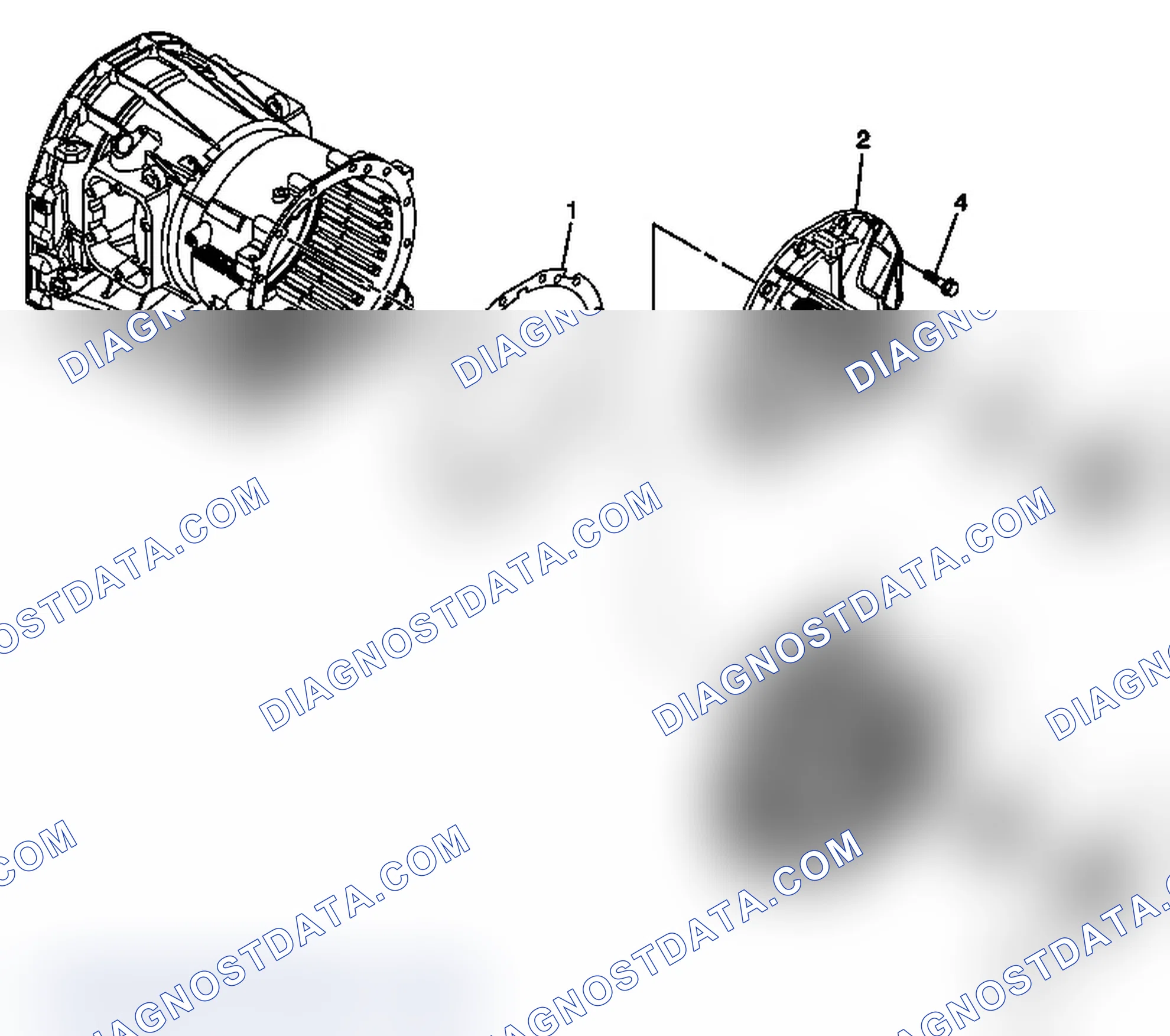 Scheme 522: Low and Reverse Clutch Piston Housing
