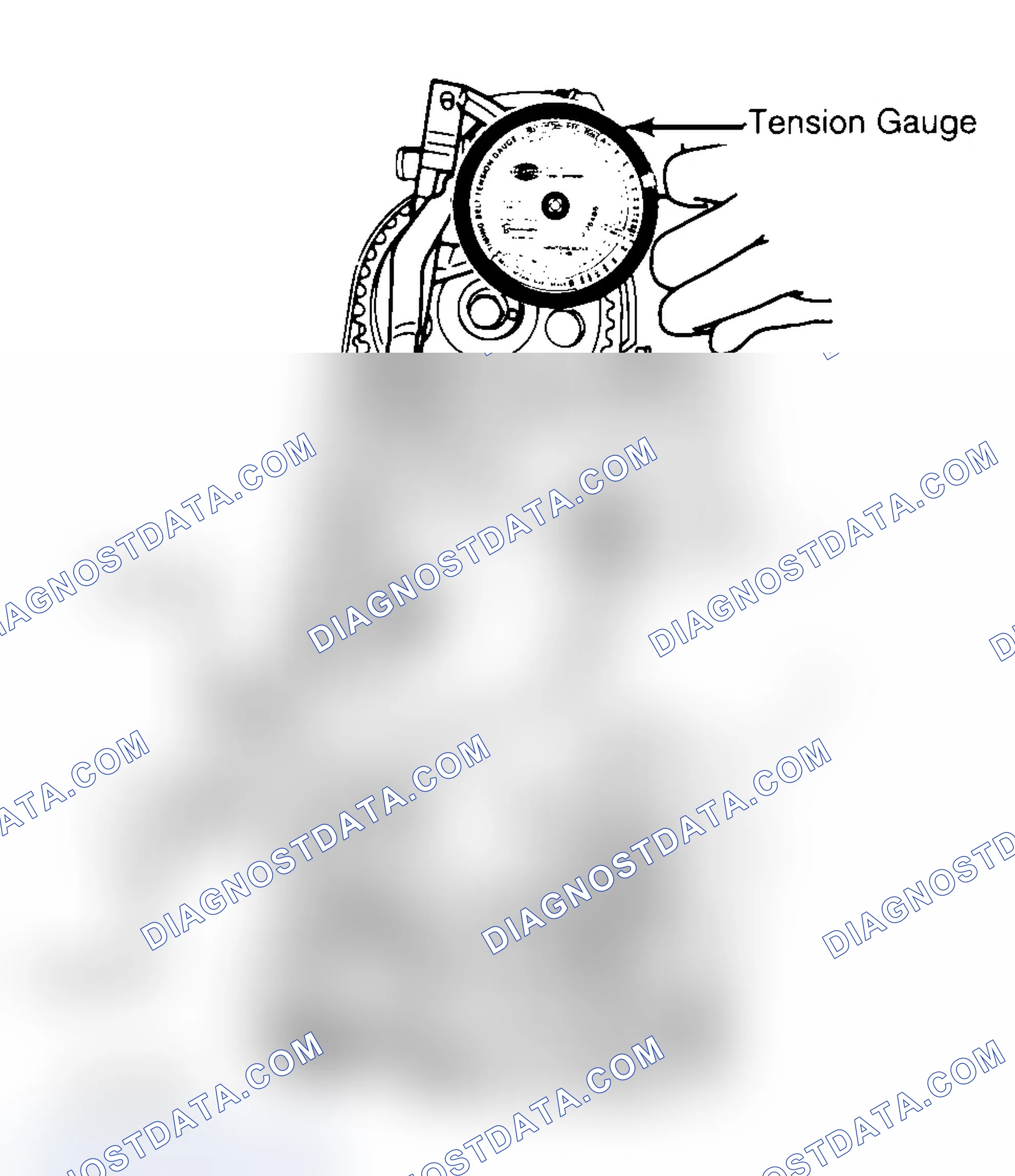 Scheme 28: Adjusting Typical Timing Belt Tension