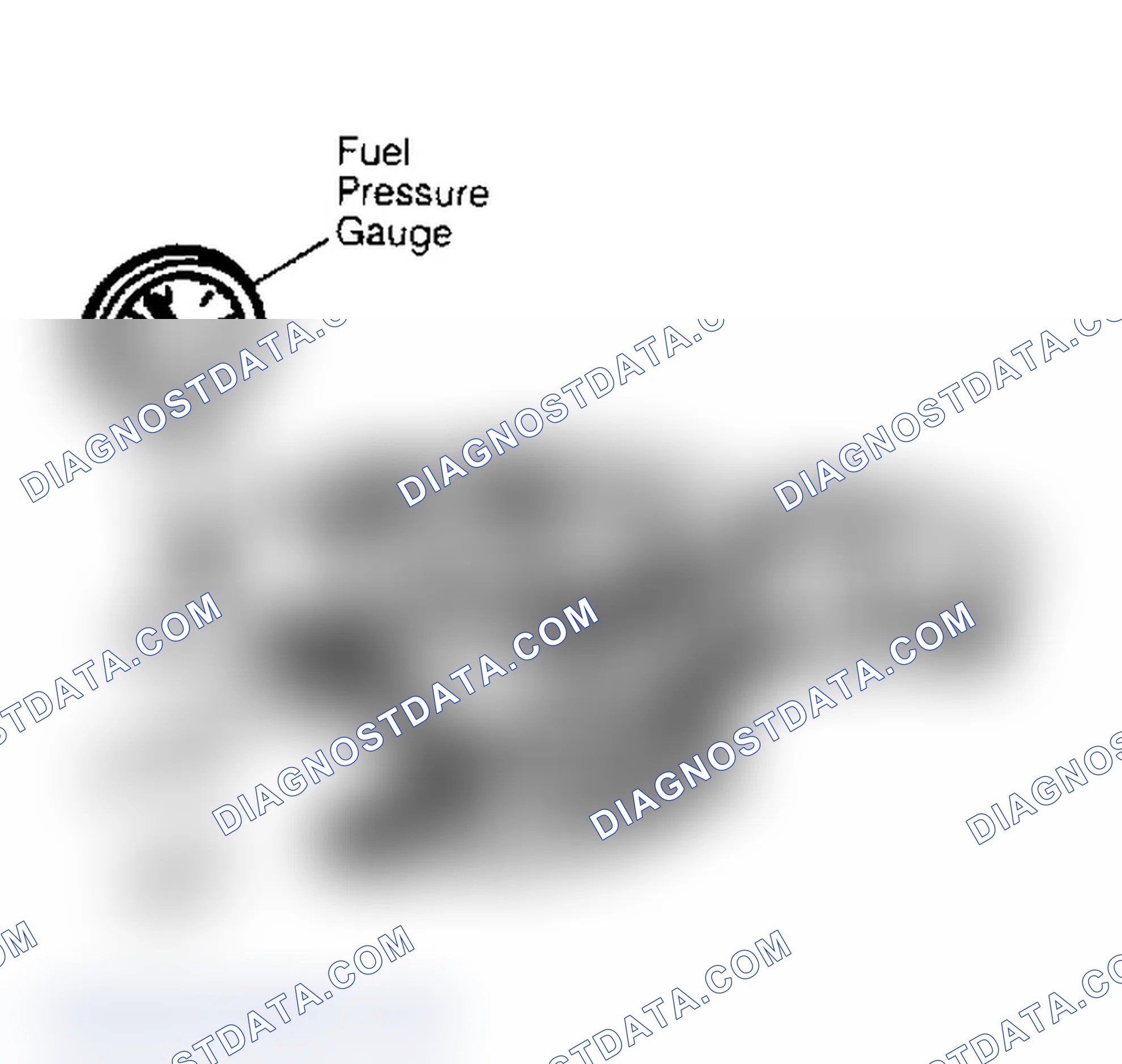 Scheme 211: NS6 (2 of 4) - Attaching Fuel Pressure Gauge To Throttle Body