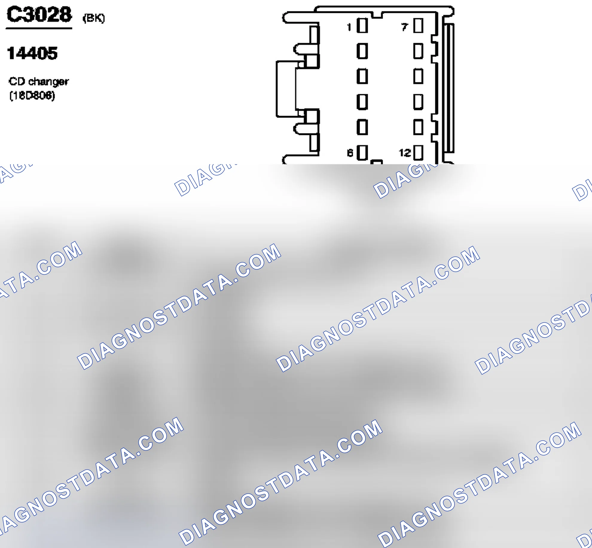 Scheme 356: Identifying Connectors C3028, C3042 & C3043