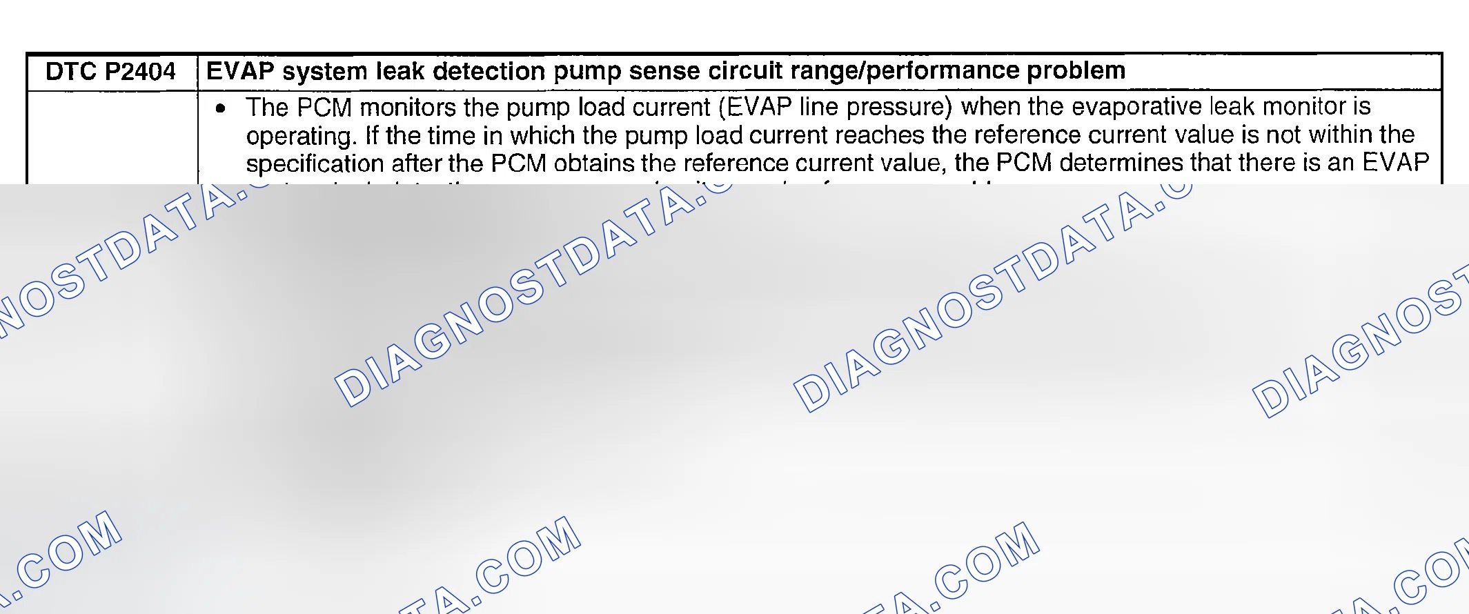 Scheme 328: DTC P2404: EVAP SYSTEM LEAK DETECTION PUMP CONTROL CIRCUIT LOW
