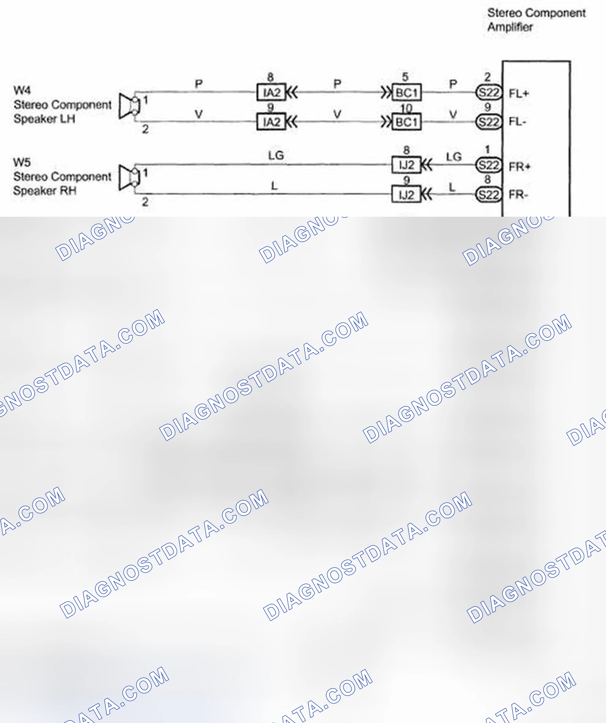 Scheme 7: Speaker - Wiring Diagram