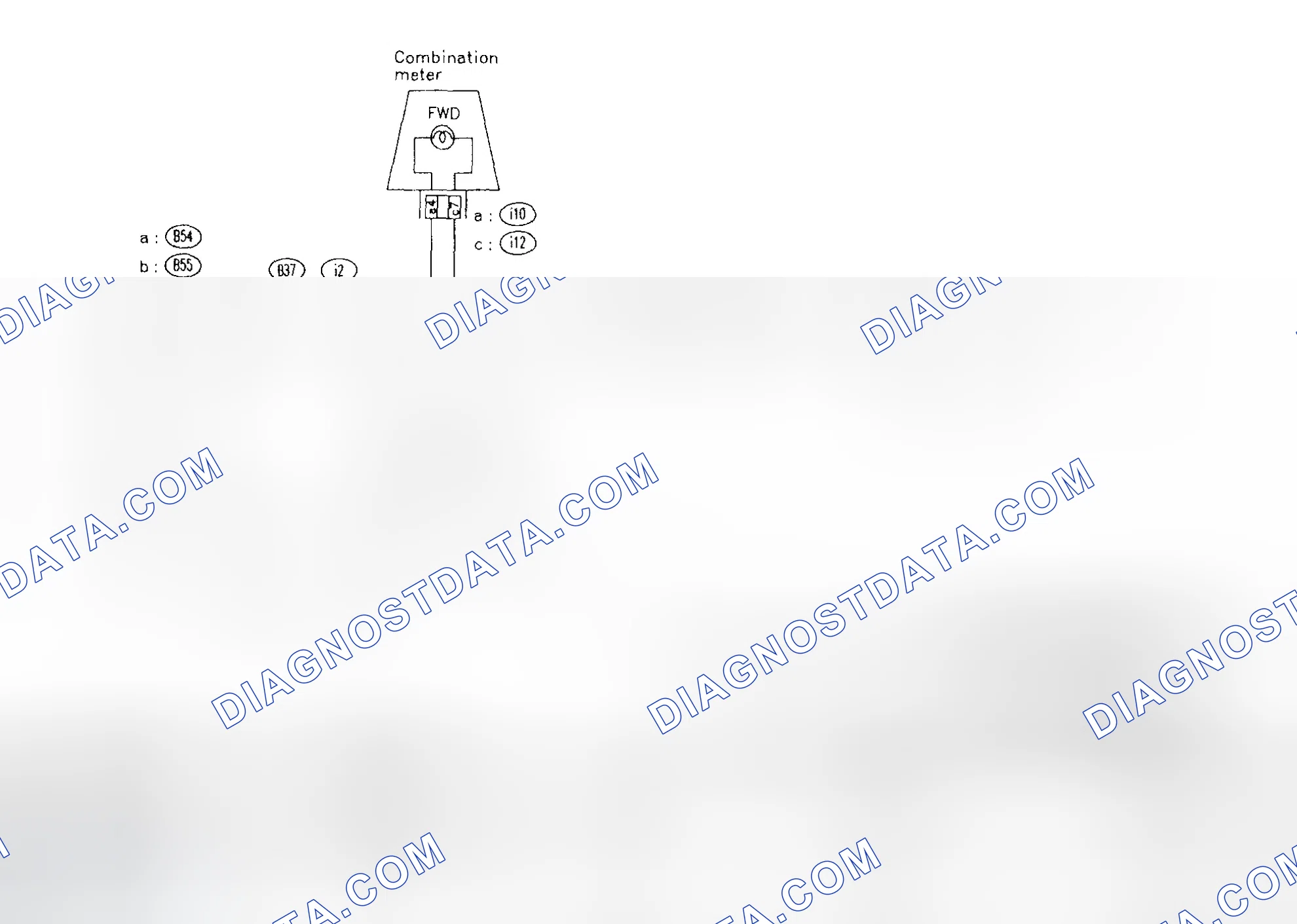 Scheme 758: FWD Switch Circuit - Wiring Diagram