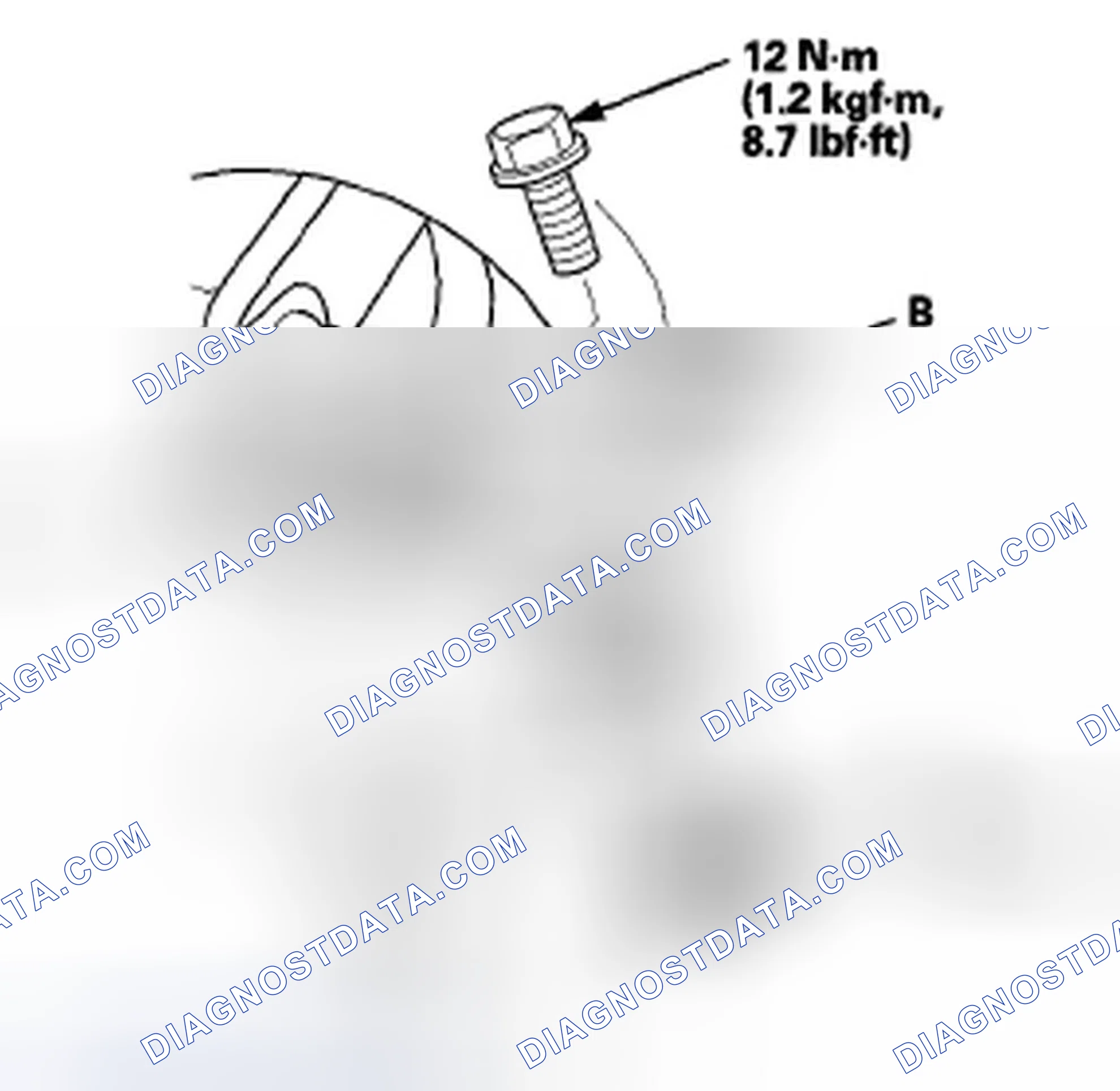 Scheme 255: Output Shaft (Countershaft) Speed Sensor Replacement