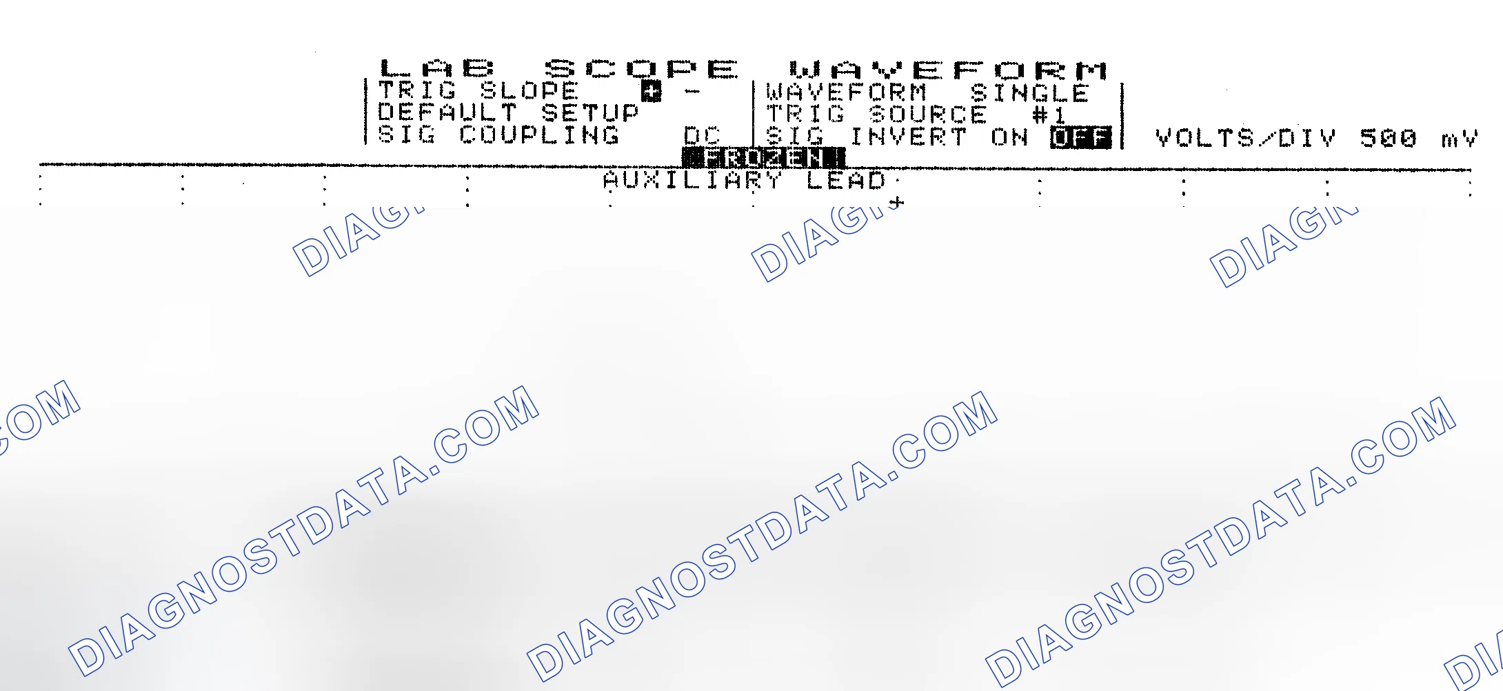 Scheme 10: Single Injector w/Excessive Current Flow - Current Pattern
