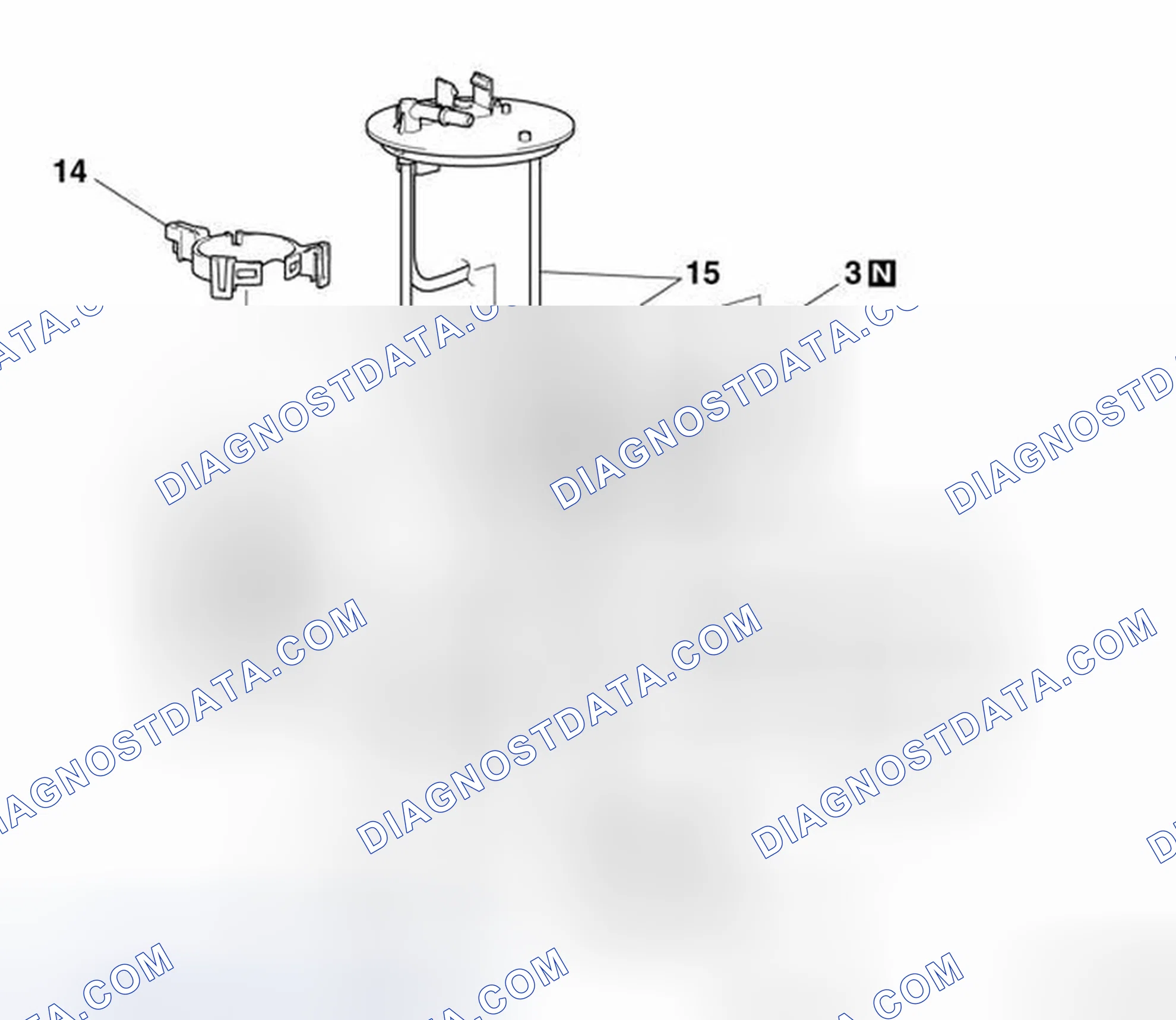 Scheme 38: FUEL PUMP MODULE
