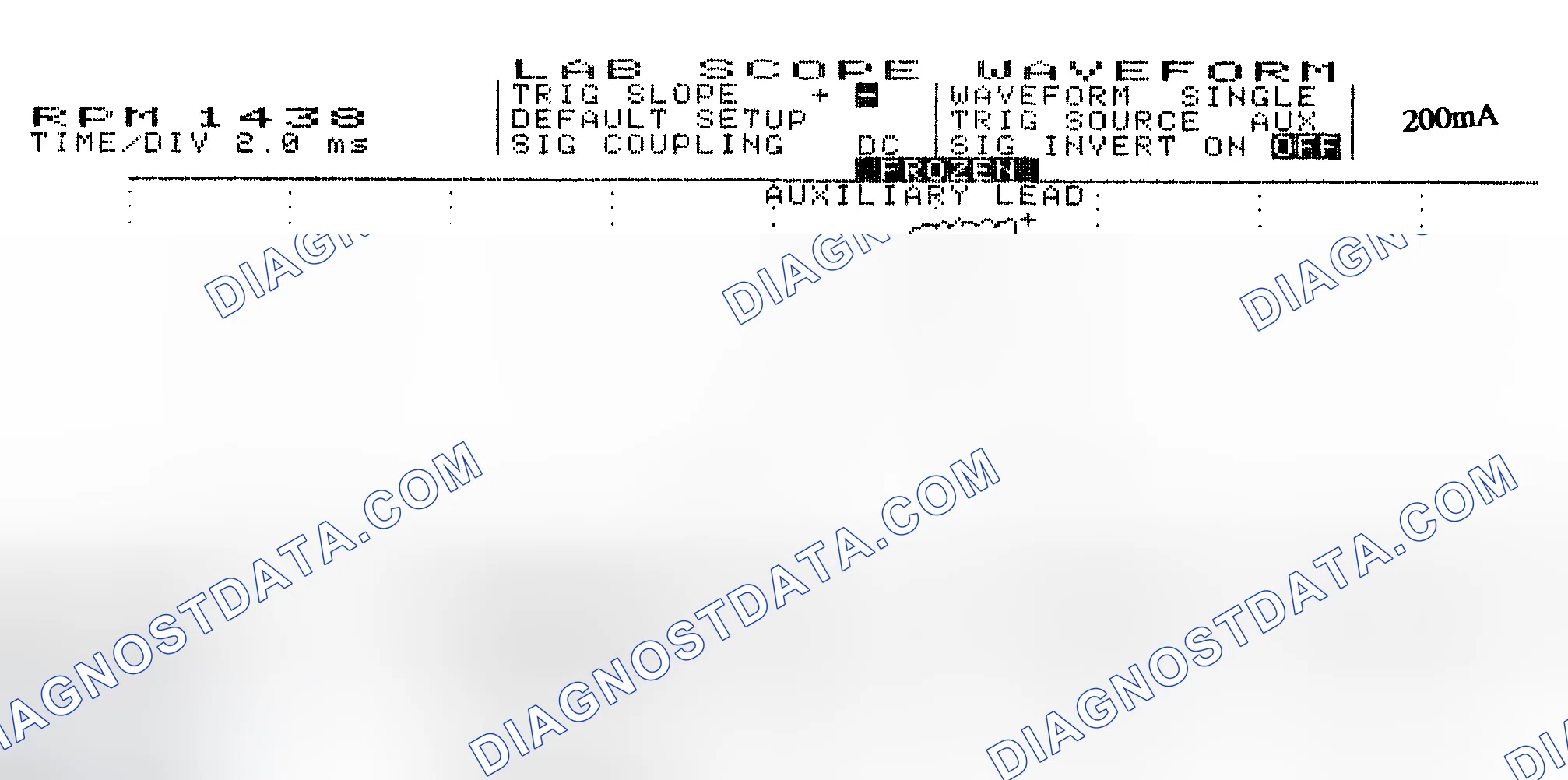 Scheme 15: Single Injector w/Normal Current Flow - Current Pattern