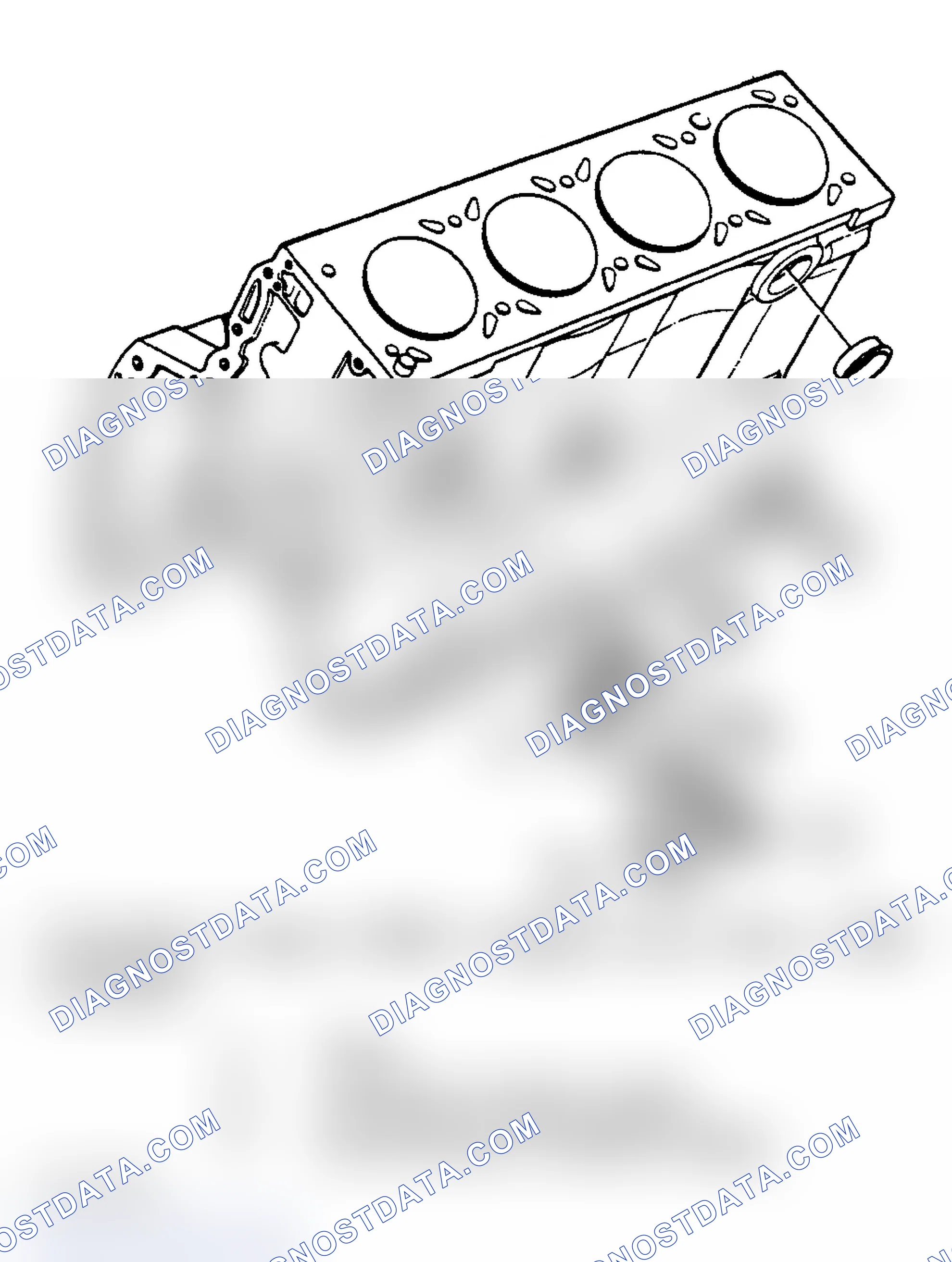 Scheme 18: Draining Coolant From Engine Block